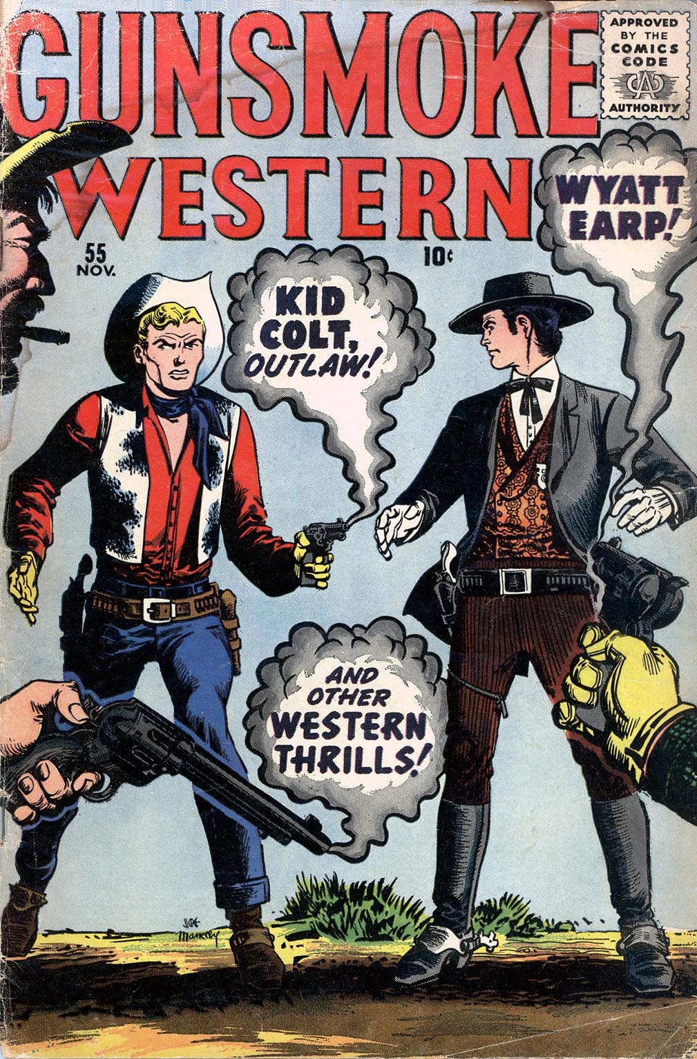 Read online Gunsmoke Western comic -  Issue #55 - 1