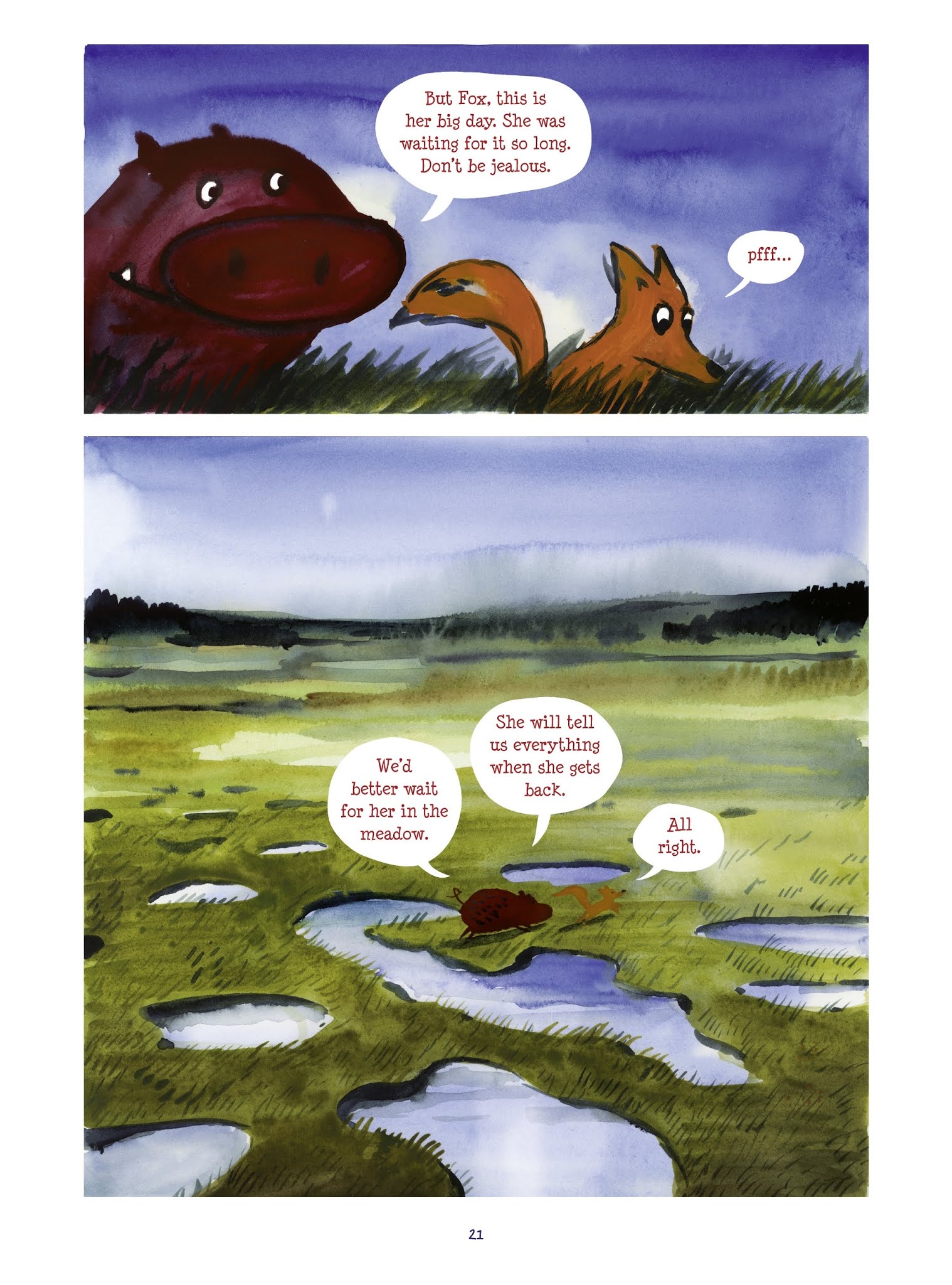 Read online Tiny Fox and Great Boar comic -  Issue #3 - 21