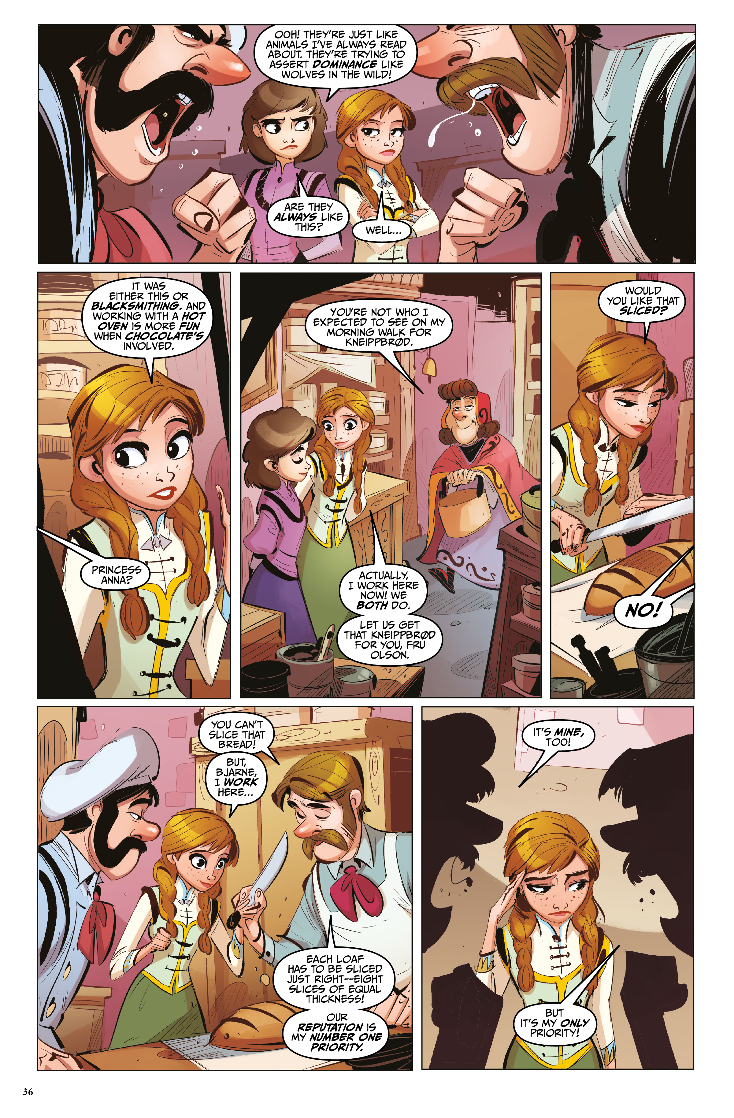 Read online Disney Frozen Library Edition comic -  Issue # TPB (Part 1) - 38