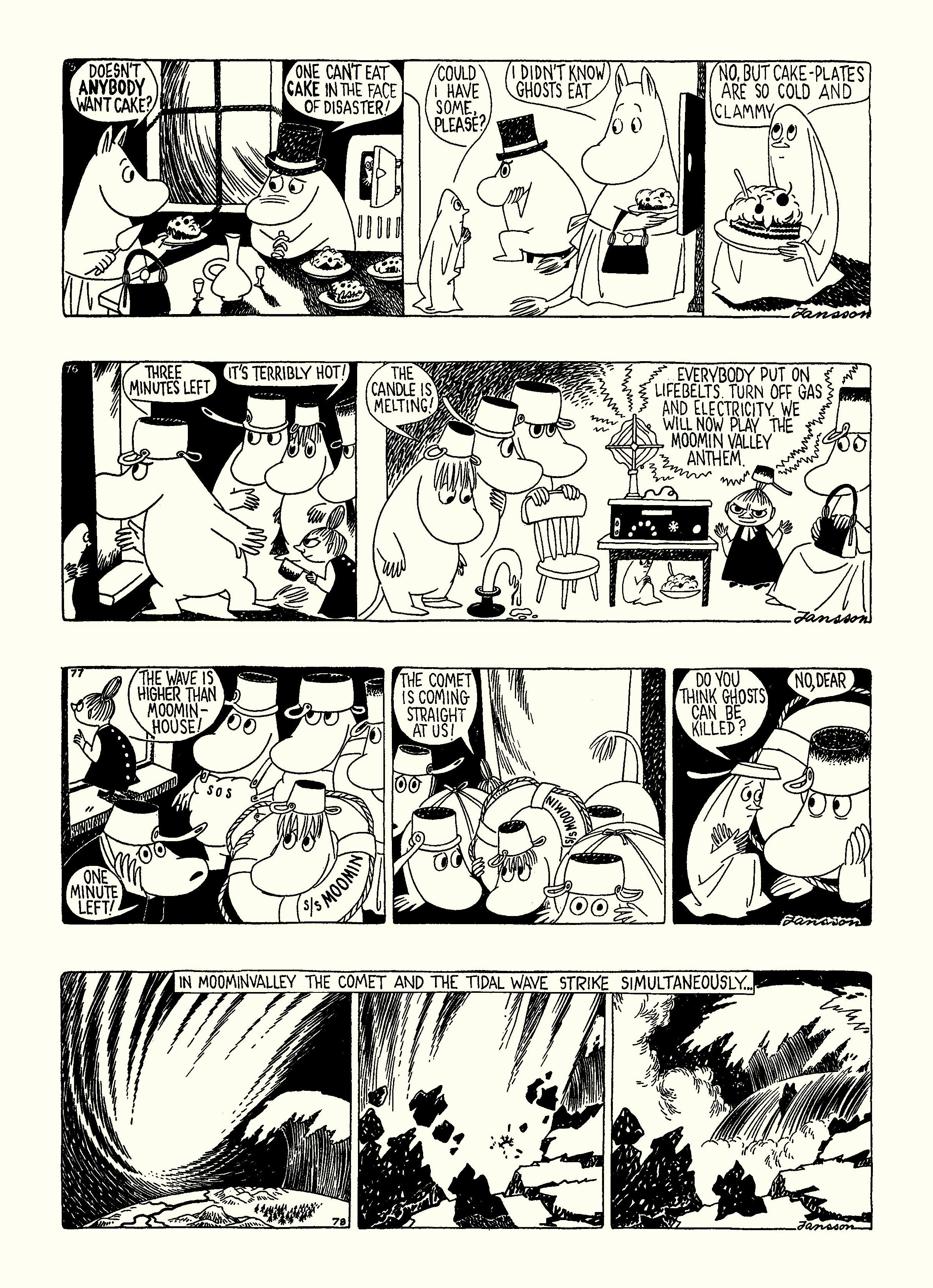 Read online Moomin: The Complete Tove Jansson Comic Strip comic -  Issue # TPB 4 - 77