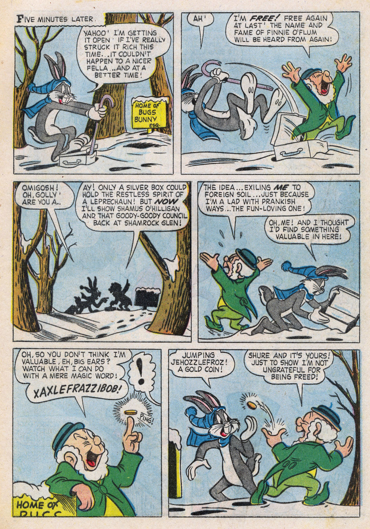 Read online Bugs Bunny's Christmas Funnies comic -  Issue # TPB 9 - 5