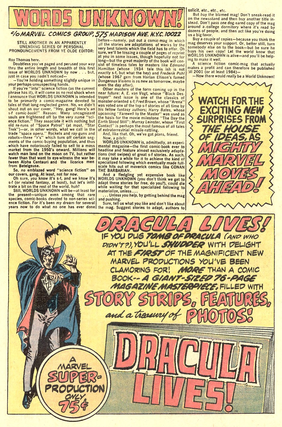 Read online Worlds Unknown comic -  Issue #1 - 25