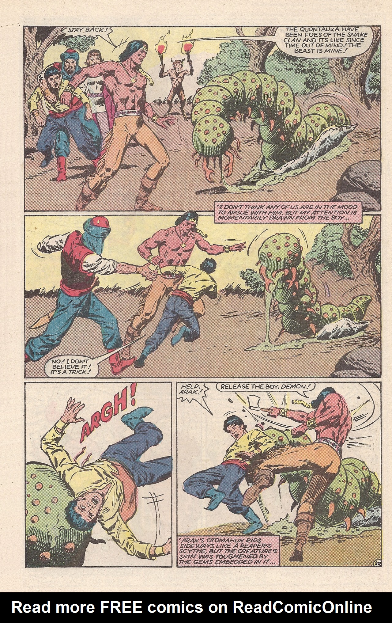 Read online Arak Son of Thunder comic -  Issue #45 - 26