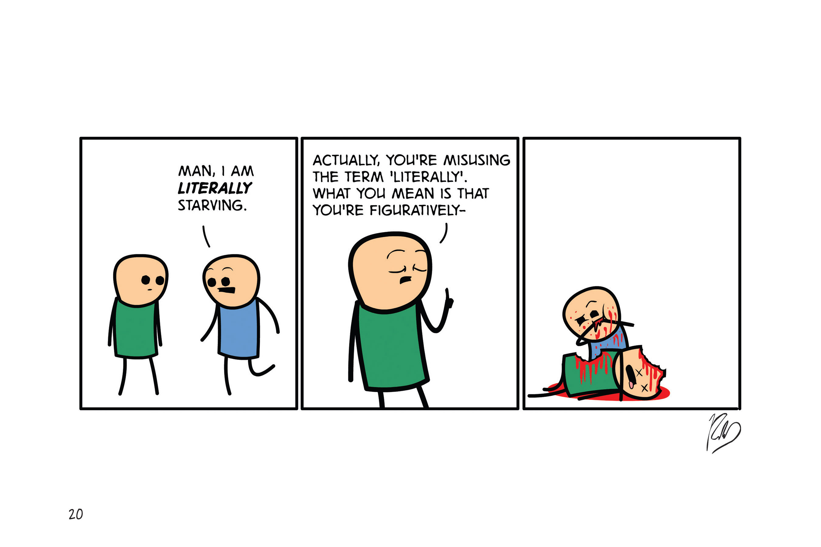 Read online Cyanide & Happiness: Stab Factory comic -  Issue # TPB - 20