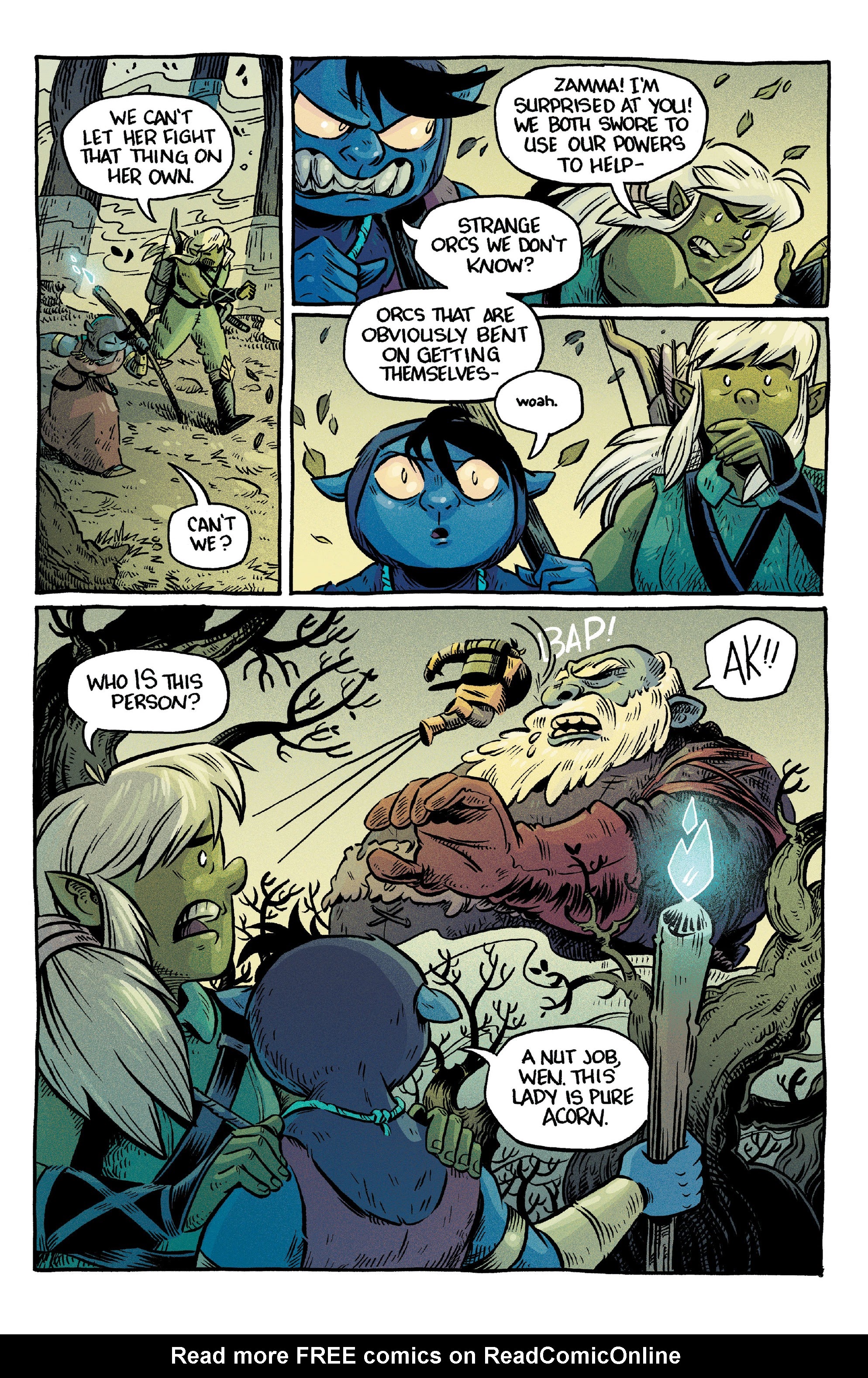 Read online ORCS! comic -  Issue #2 - 35