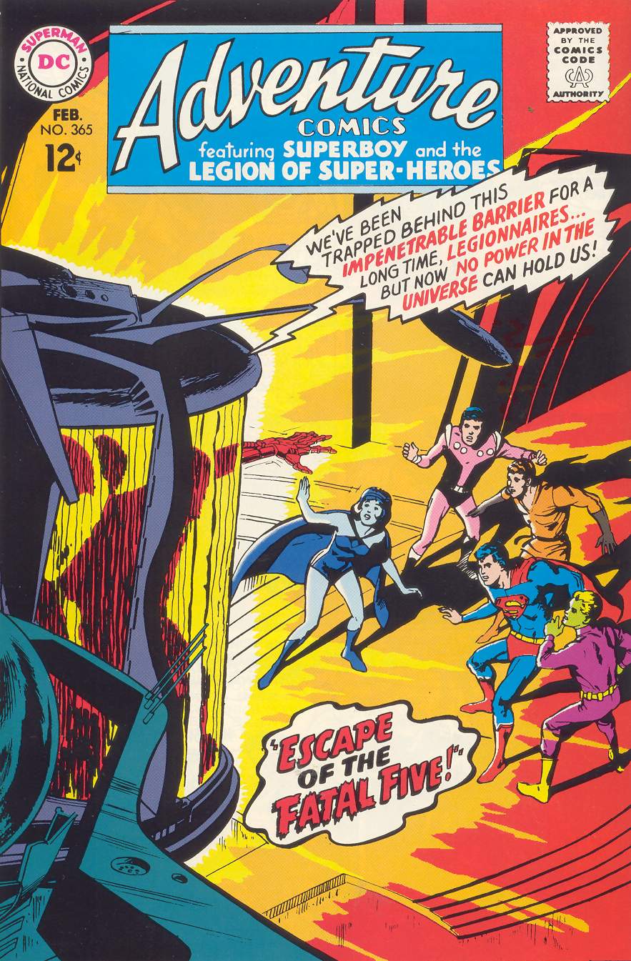 Read online Adventure Comics (1938) comic -  Issue #365 - 1