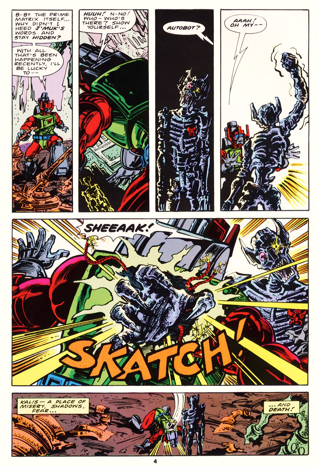 Read online The Transformers (UK) comic -  Issue #164 - 4