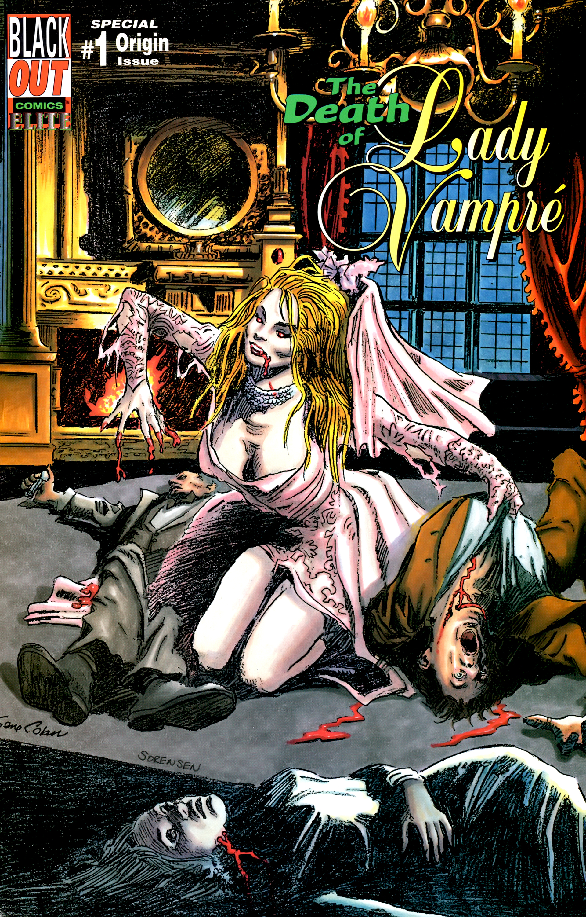 Read online Death of Lady Vampré comic -  Issue # Full - 1