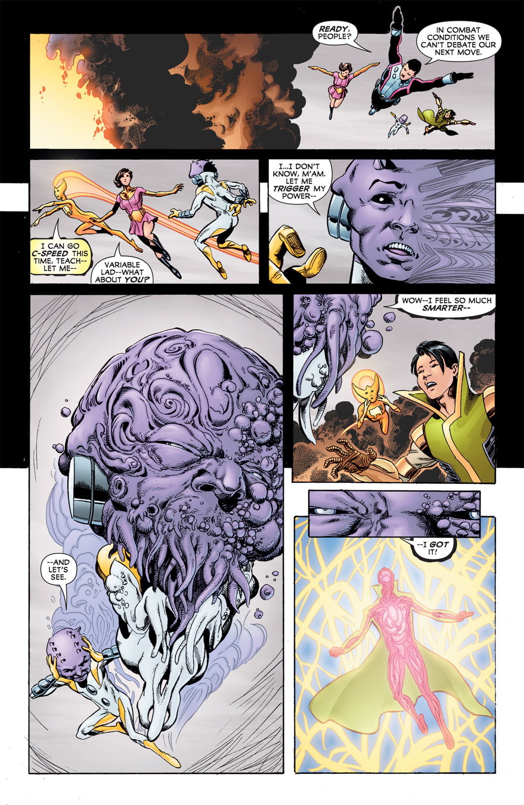 Read online Legion of Super-Heroes (2010) comic -  Issue #6 - 27