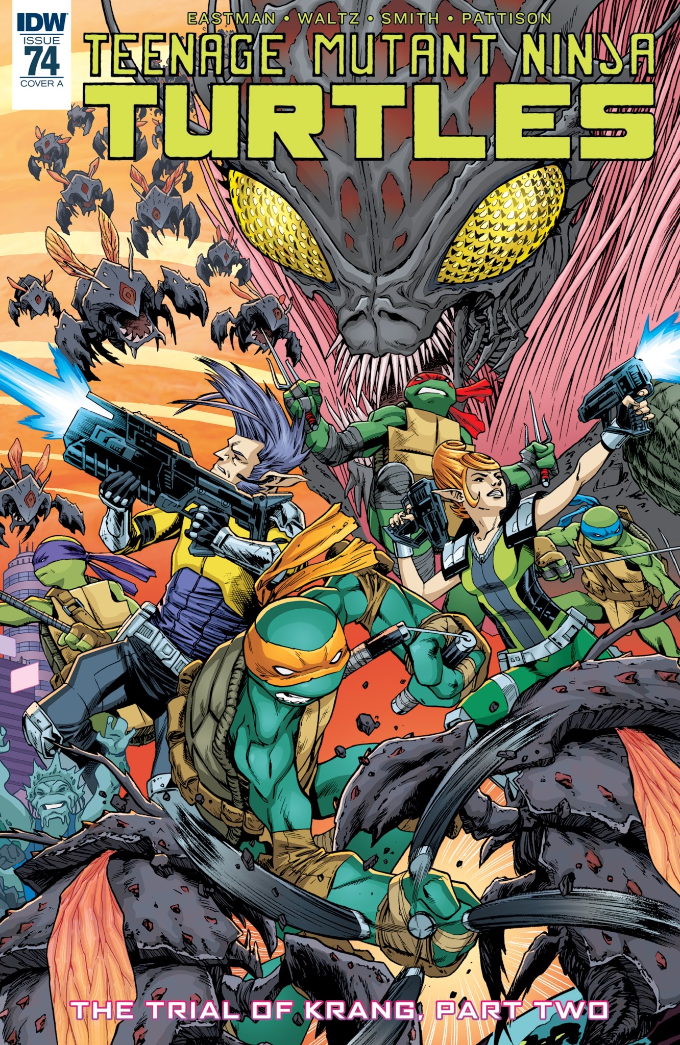Read online Teenage Mutant Ninja Turtles (2011) comic -  Issue #74 - 1