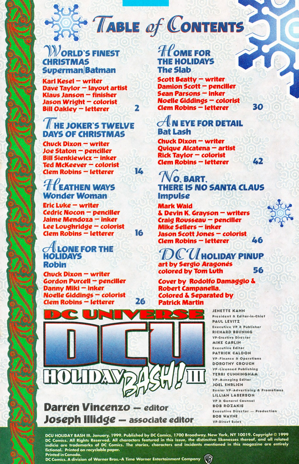 Read online DC Universe Holiday Bash comic -  Issue #3 - 2
