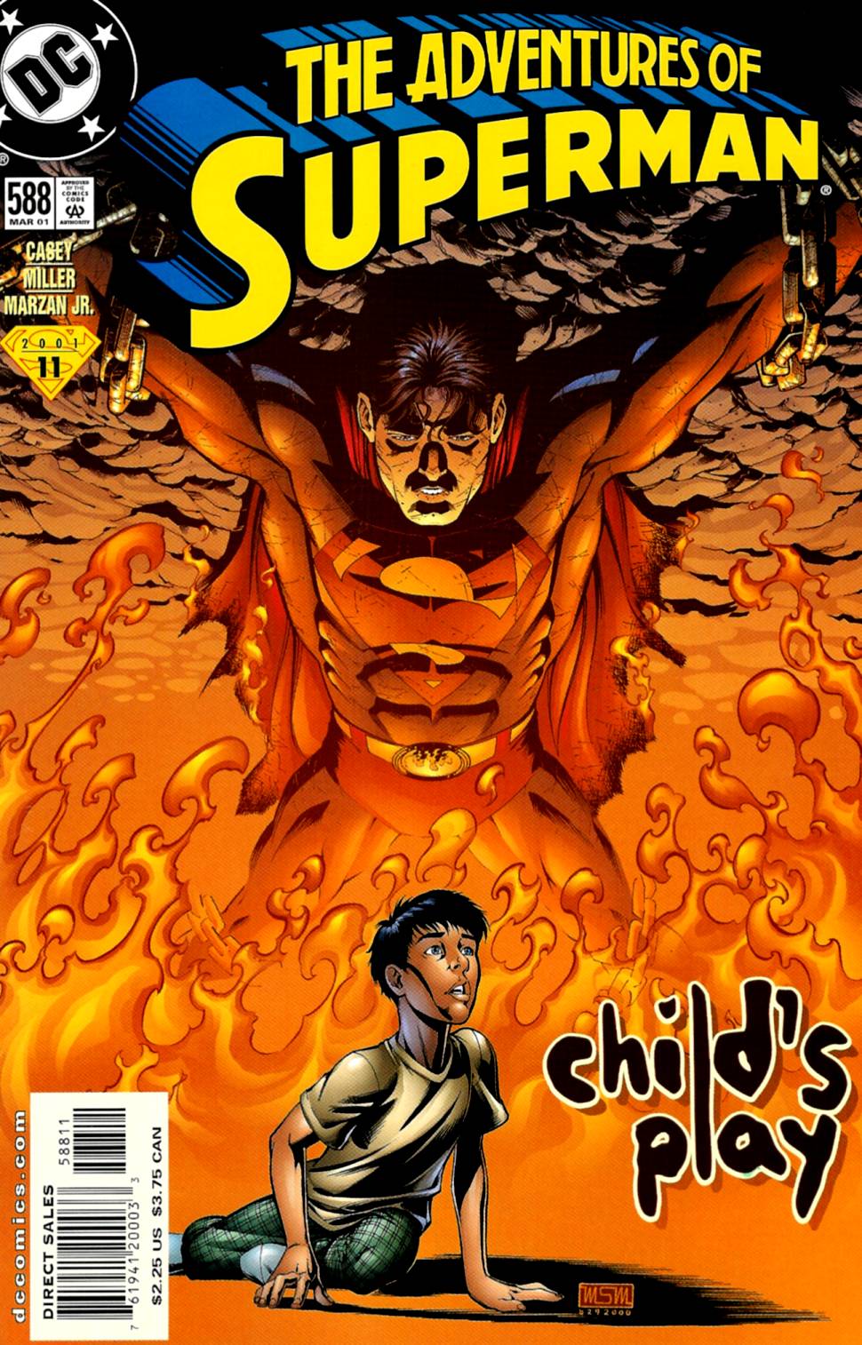 Read online Adventures of Superman (1987) comic -  Issue #588 - 1