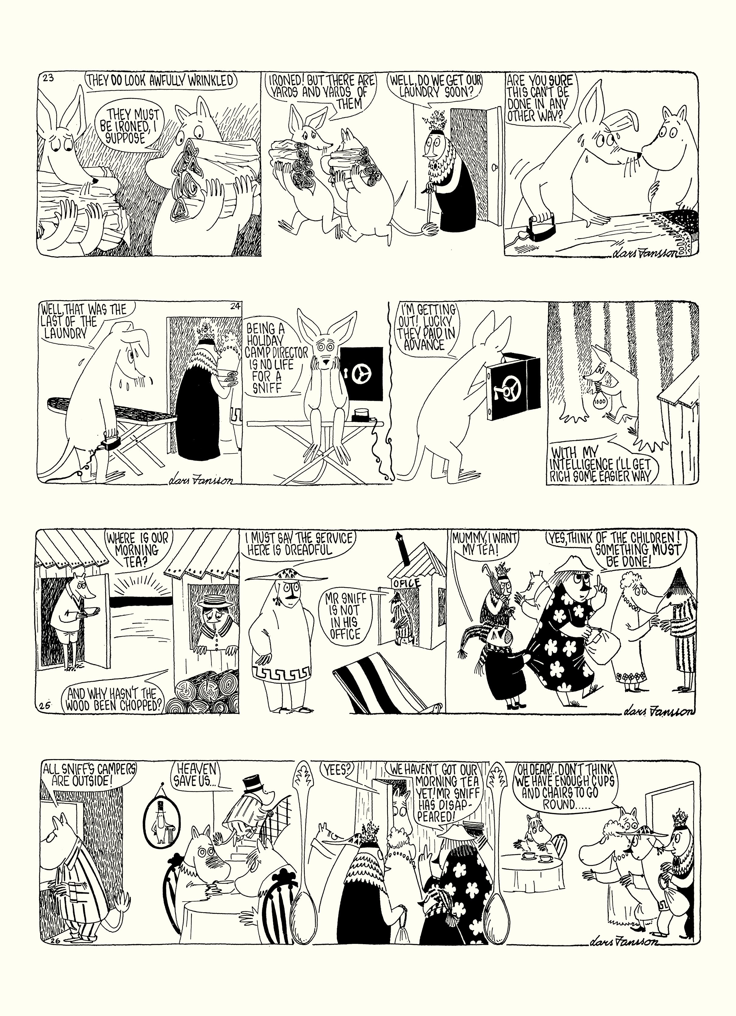 Read online Moomin: The Complete Lars Jansson Comic Strip comic -  Issue # TPB 8 - 57