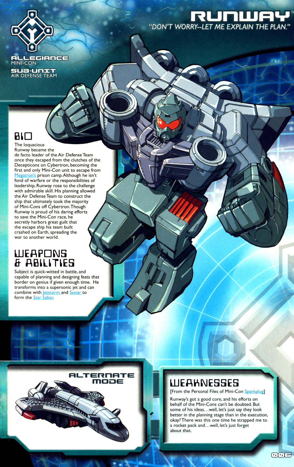 Read online More Than Meets The Eye: Transformers Armada comic -  Issue #1 - 10