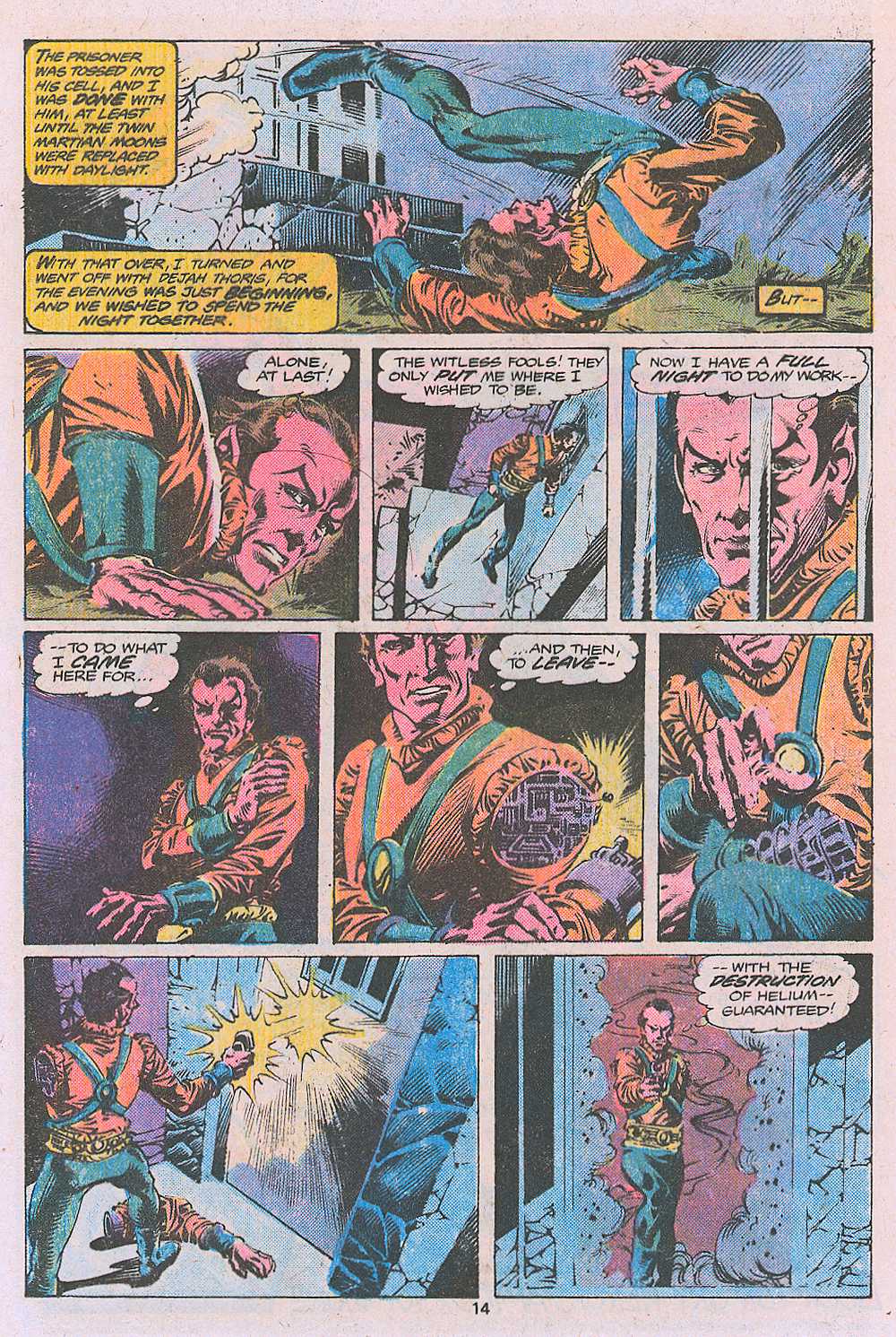 Read online John Carter Warlord of Mars comic -  Issue #2 - 16