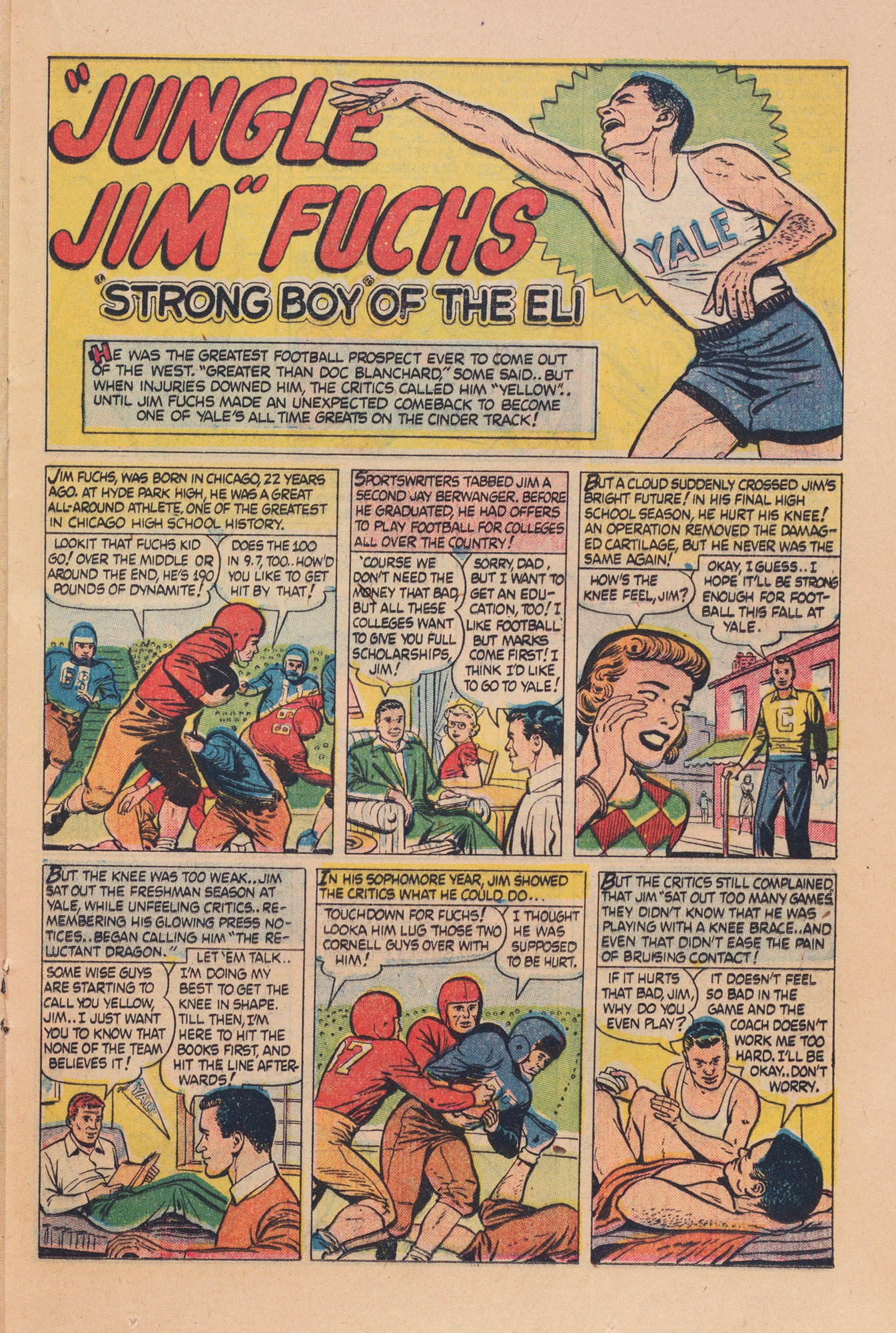 Read online Babe Ruth Sports Comics comic -  Issue #10 - 20