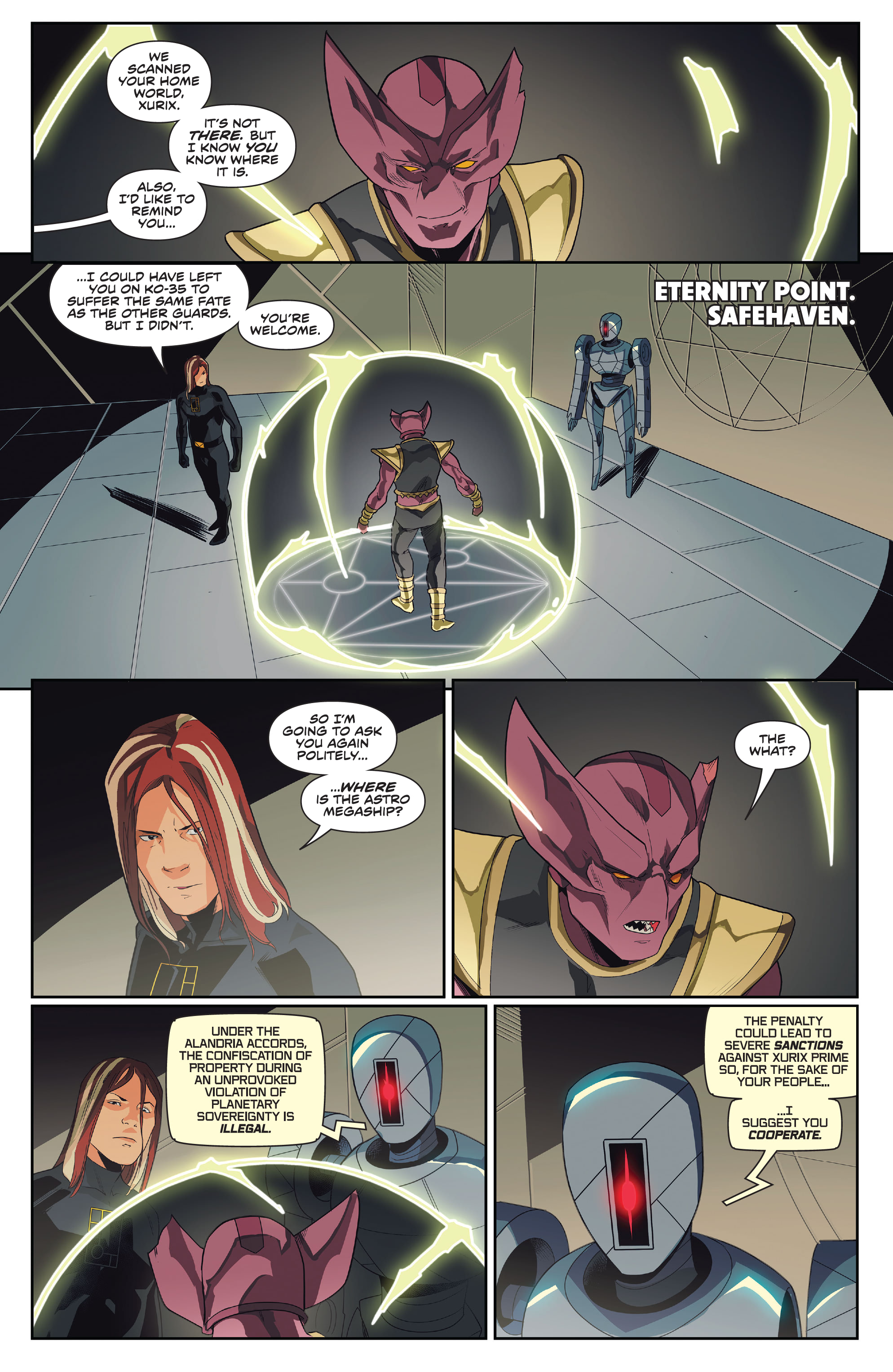 Read online Power Rangers comic -  Issue #20 - 7