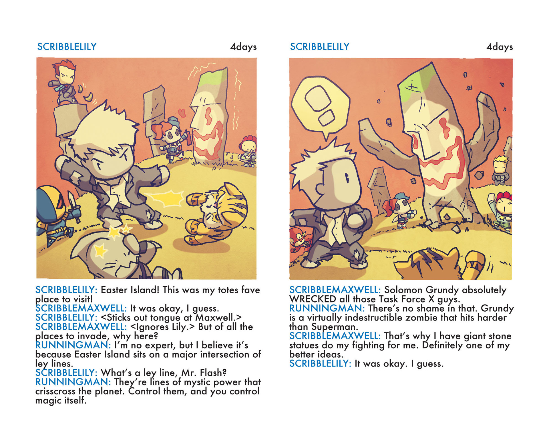 Read online Scribblenauts Unmasked: A Crisis of Imagination comic -  Issue #13 - 7