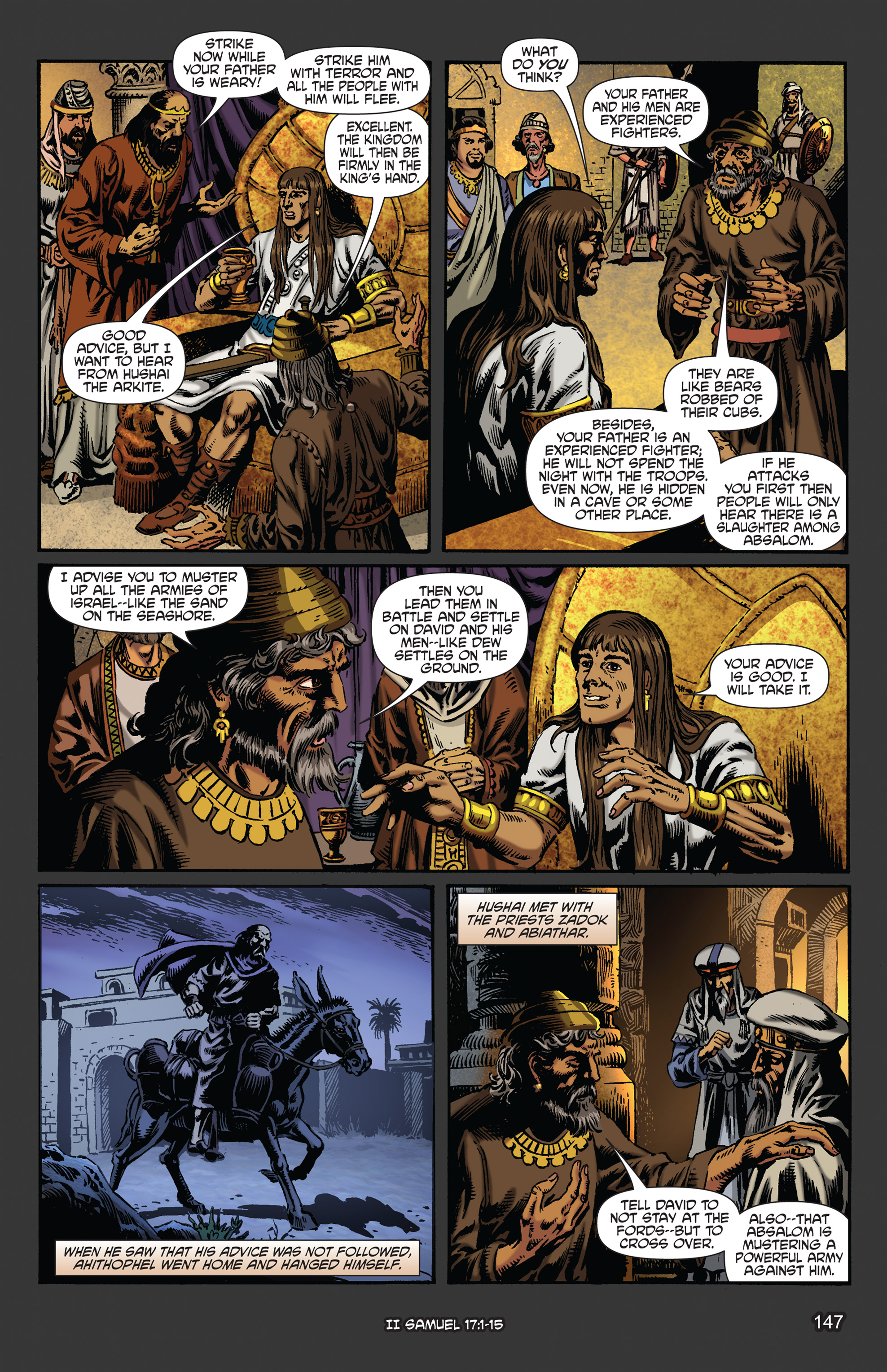 Read online The Kingstone Bible comic -  Issue #5 - 151