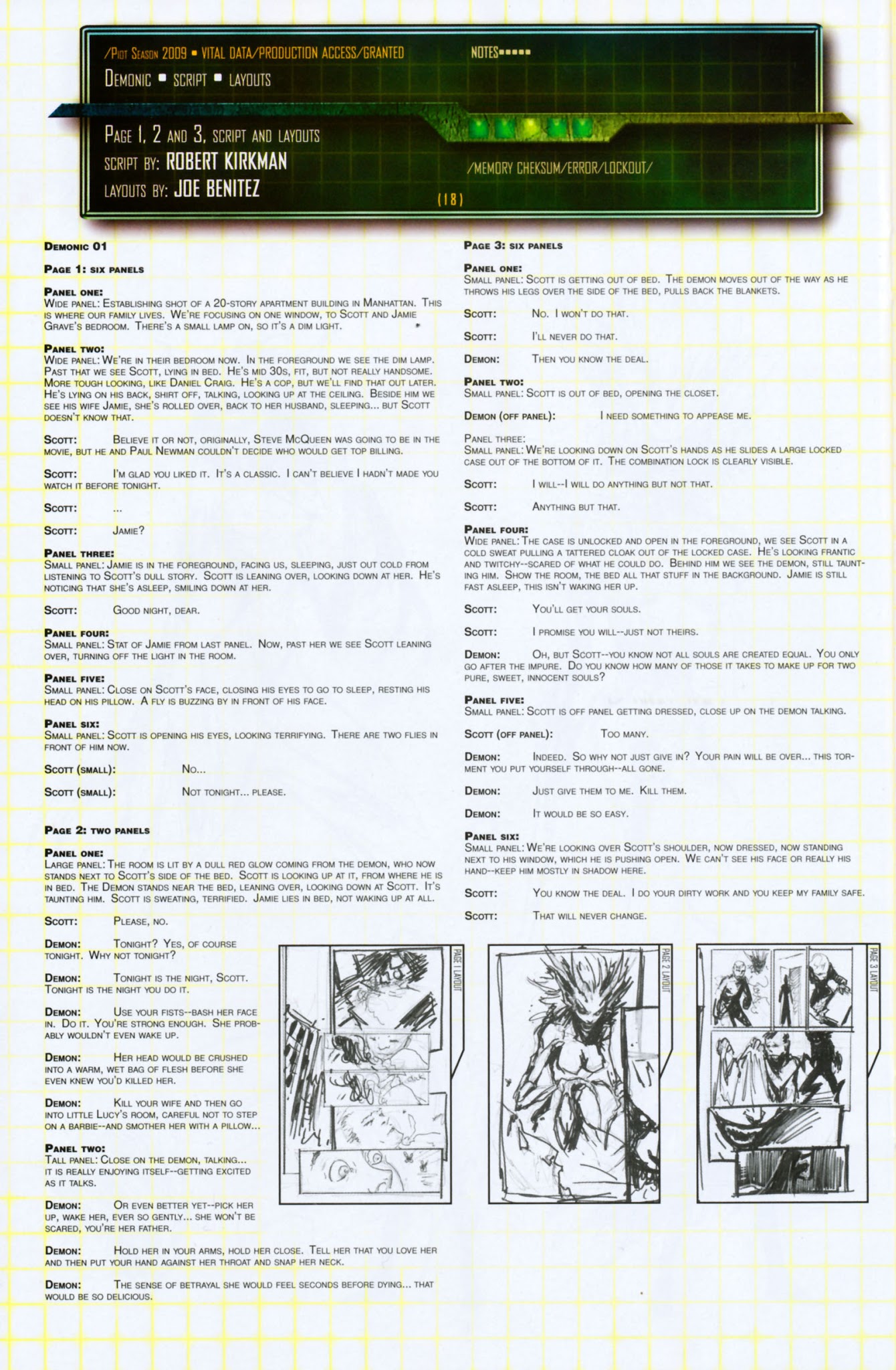 Read online Pilot Season 2009 comic -  Issue # Issue Declassified - 19