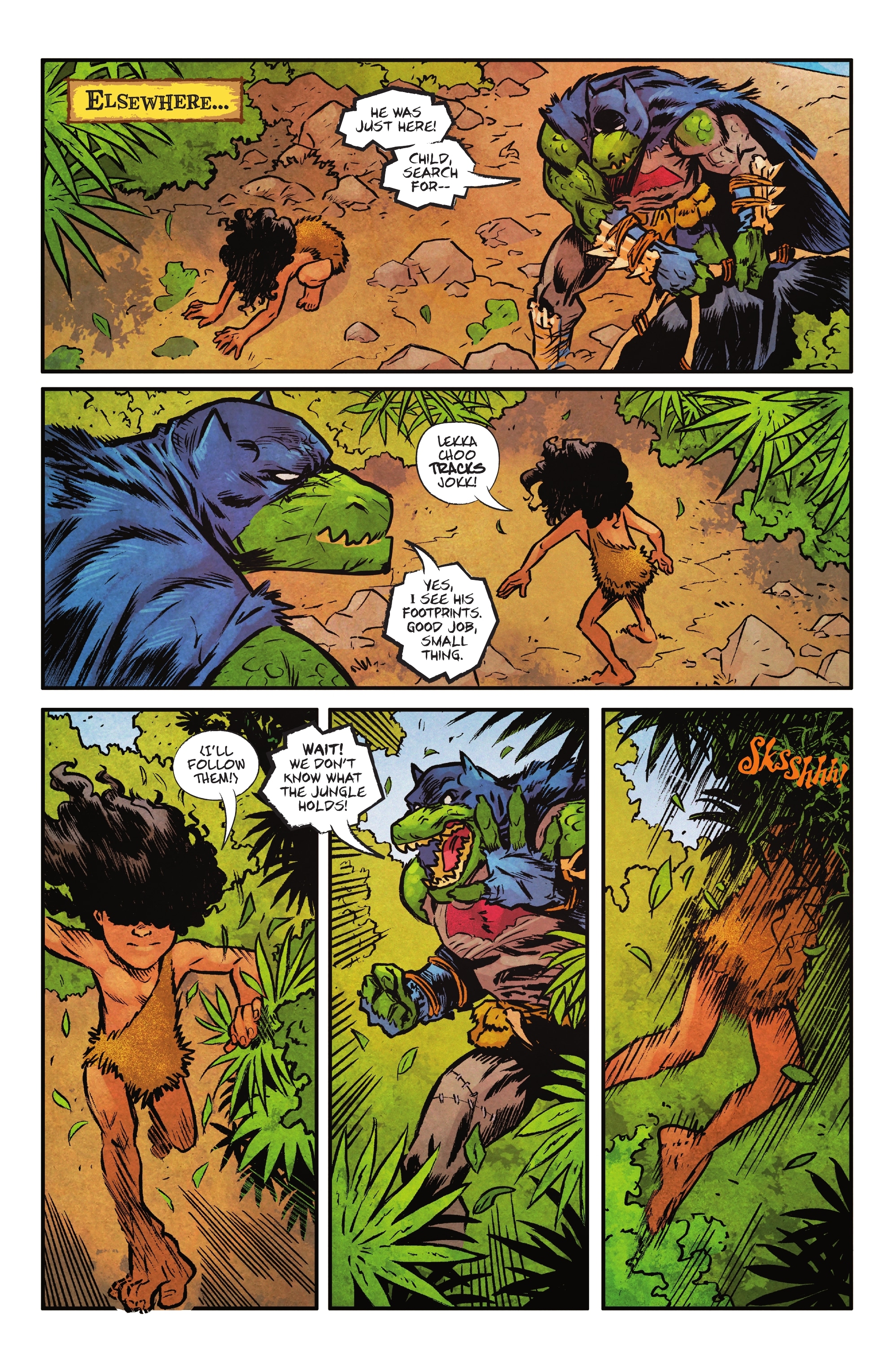 Read online The Jurassic League comic -  Issue #5 - 8