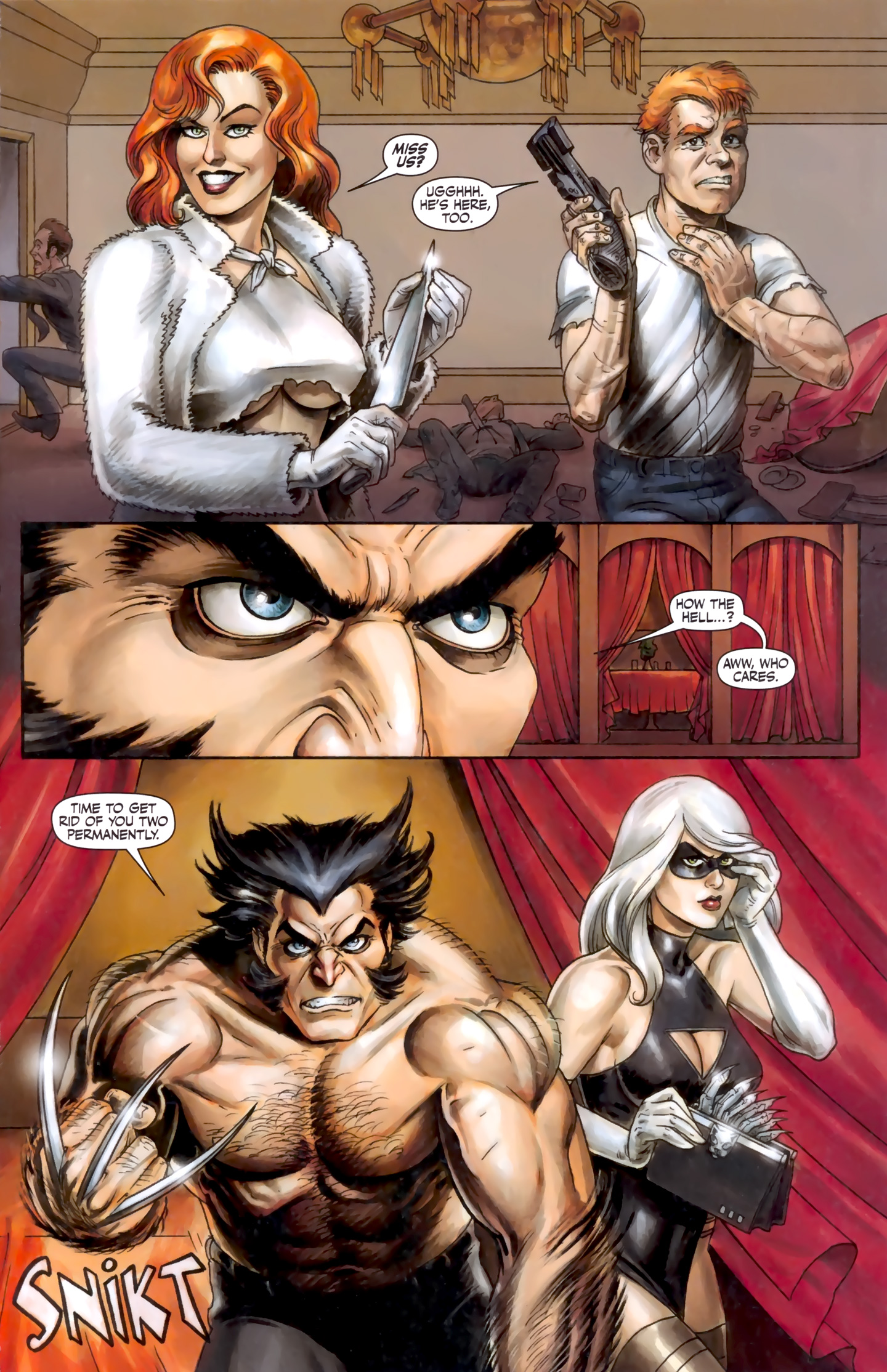 Read online Wolverine & Black Cat: Claws 2 comic -  Issue #1 - 16