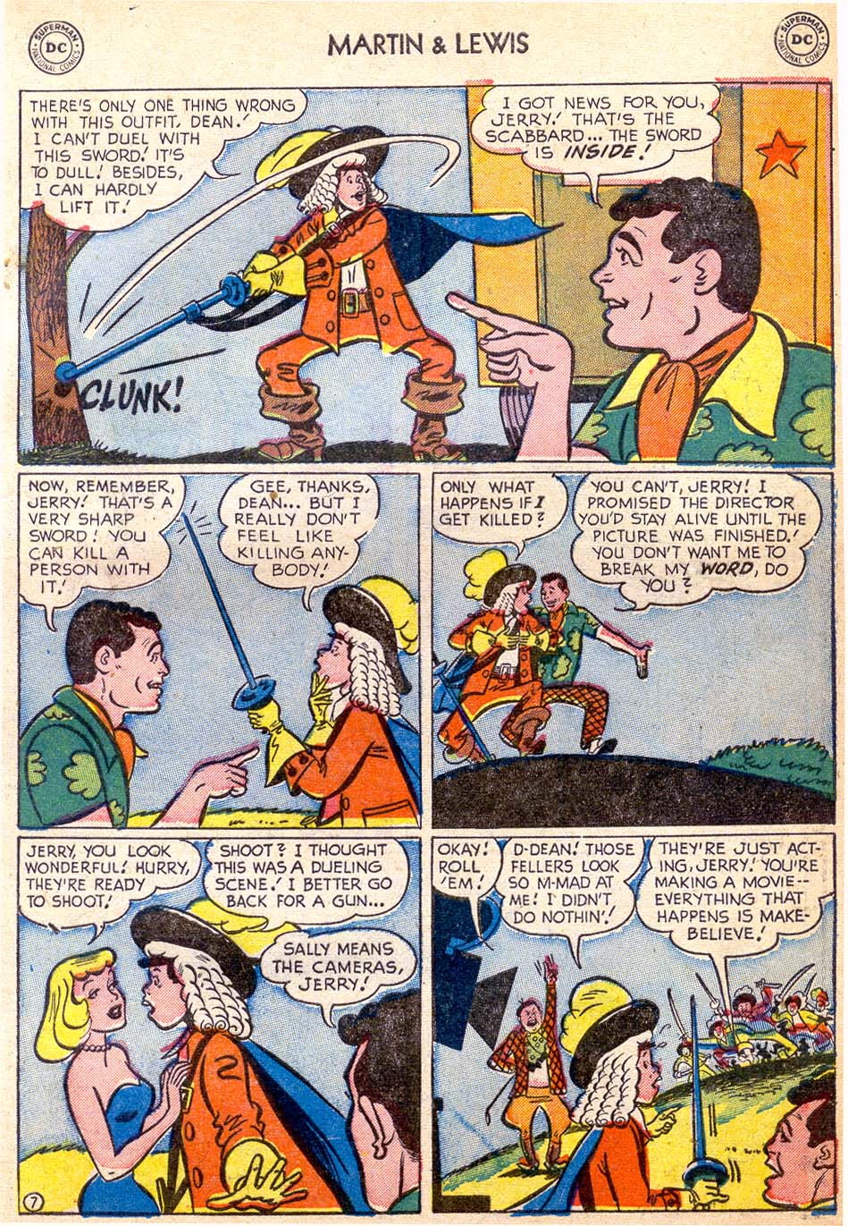 Read online The Adventures of Dean Martin and Jerry Lewis comic -  Issue #7 - 9