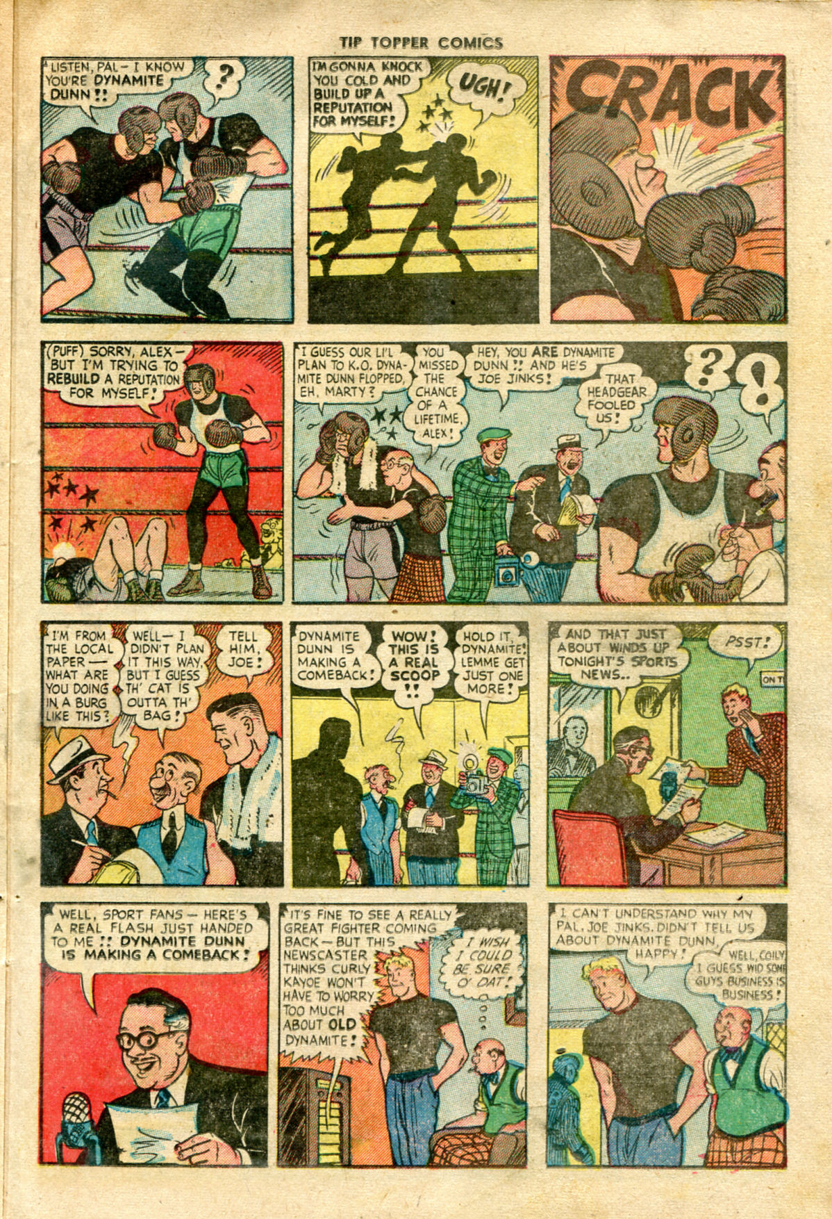 Read online Tip Topper Comics comic -  Issue #10 - 23