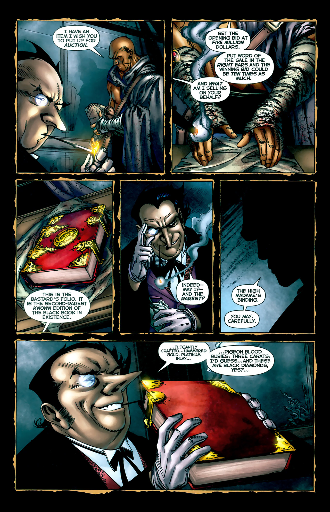 Read online Crime Bible: The Five Lessons of Blood comic -  Issue #3 - 4