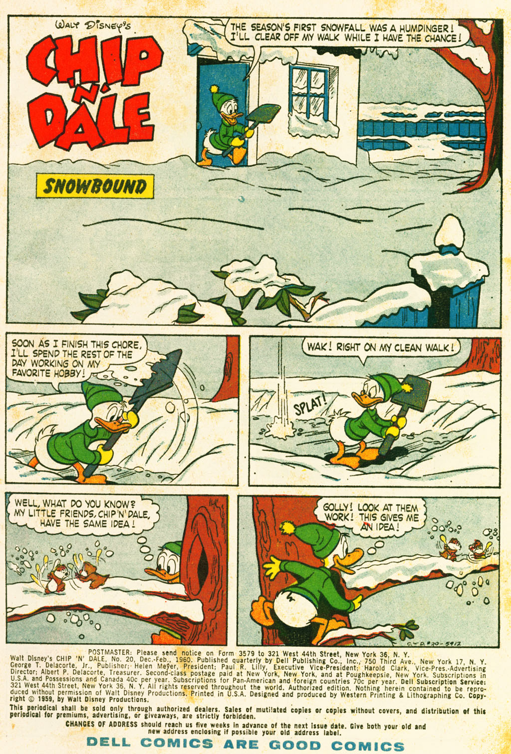 Read online Walt Disney's Chip 'N' Dale comic -  Issue #20 - 3