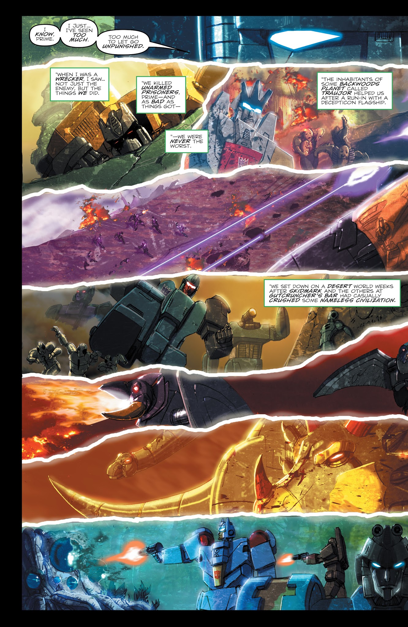 Read online The Transformers: Redemption of the Dinobots comic -  Issue # TPB - 48