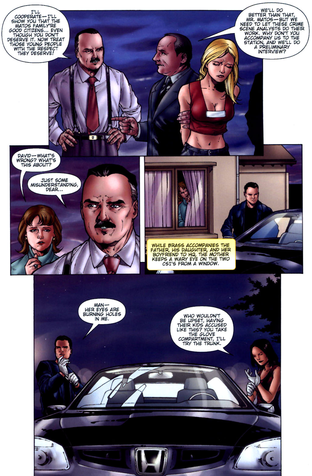 Read online CSI: Crime Scene Investigation: Demon House comic -  Issue #5 - 4