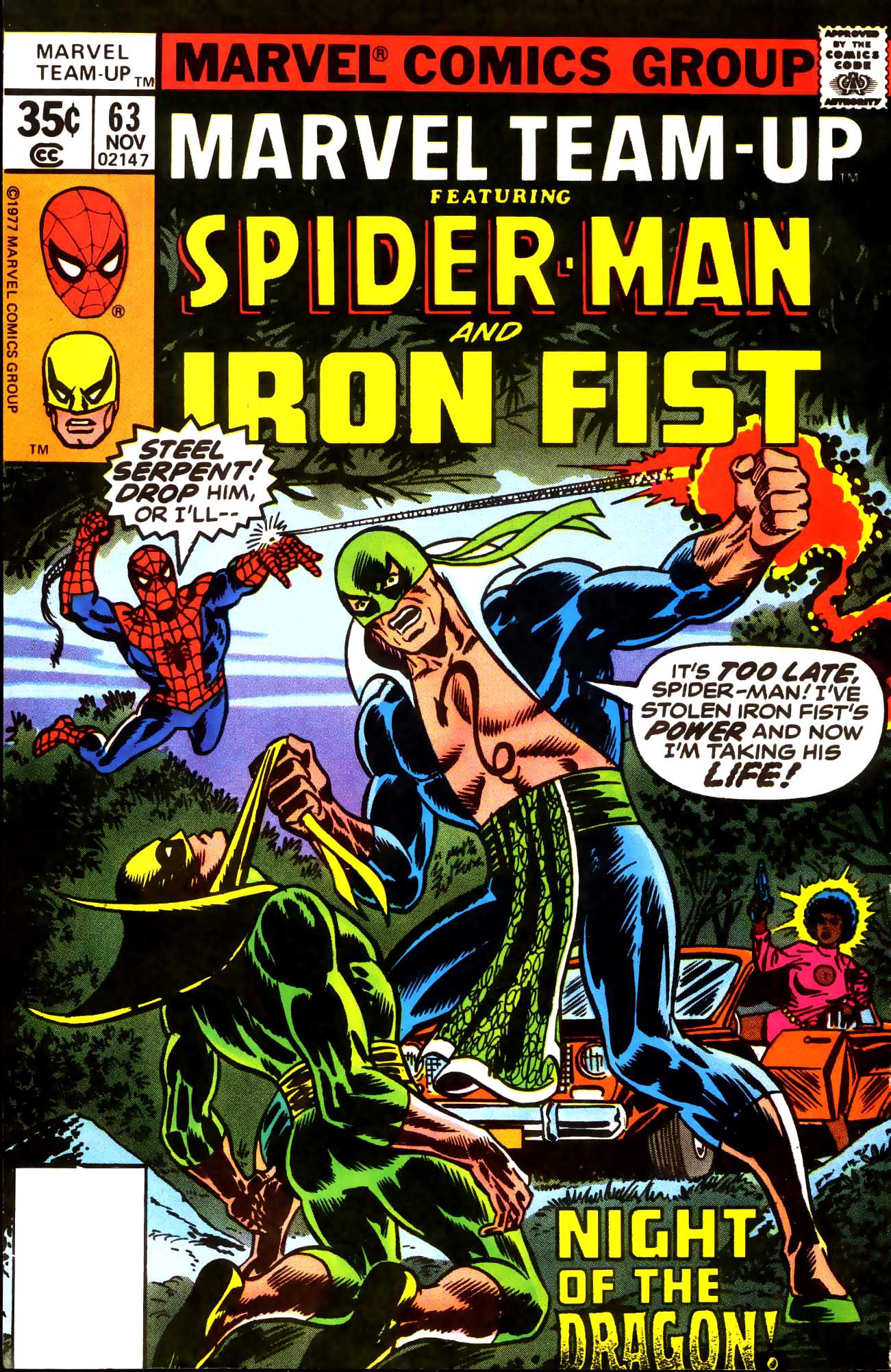 Read online Marvel Team-Up (1972) comic -  Issue #63 - 1