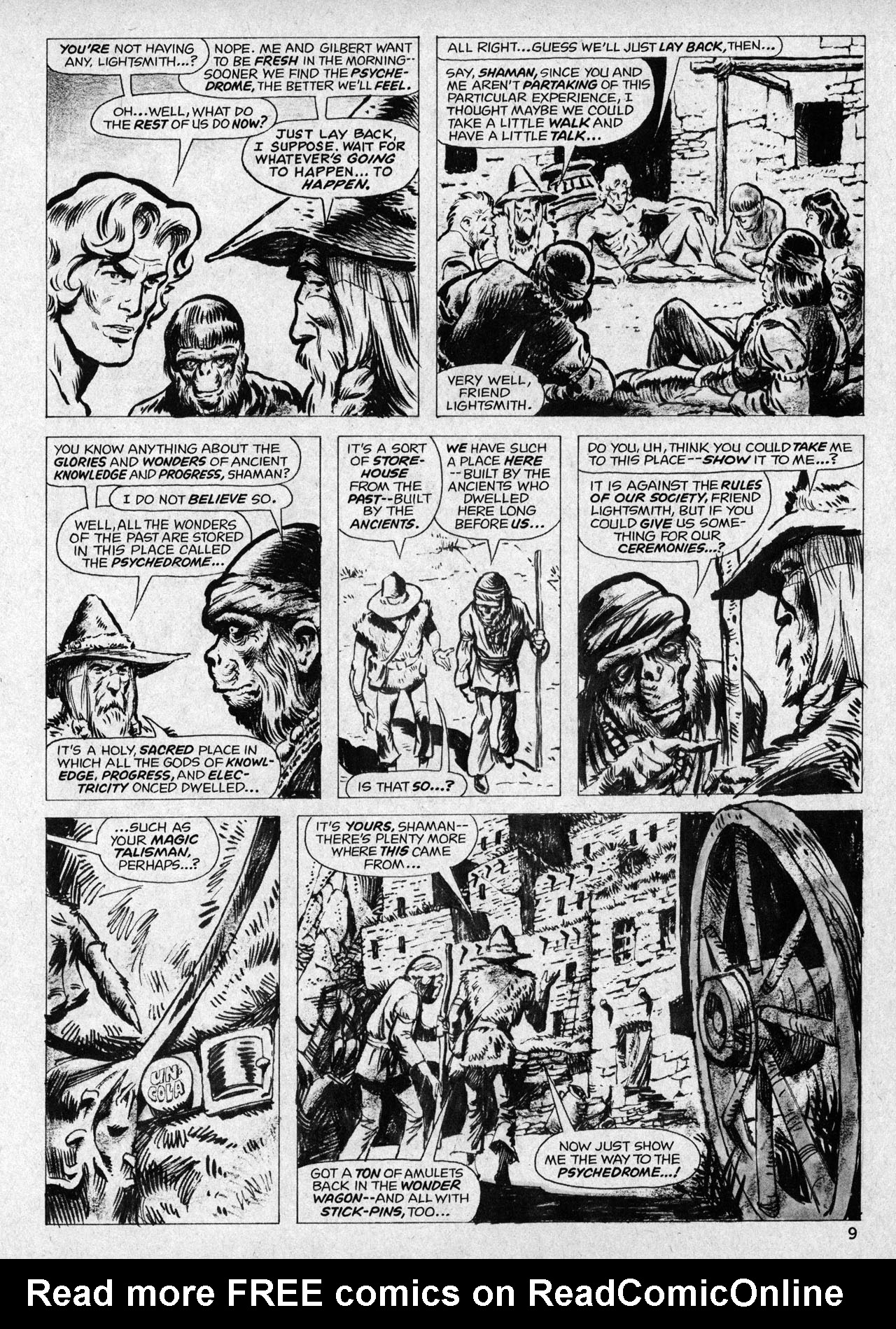 Read online Planet of the Apes comic -  Issue #19 - 9