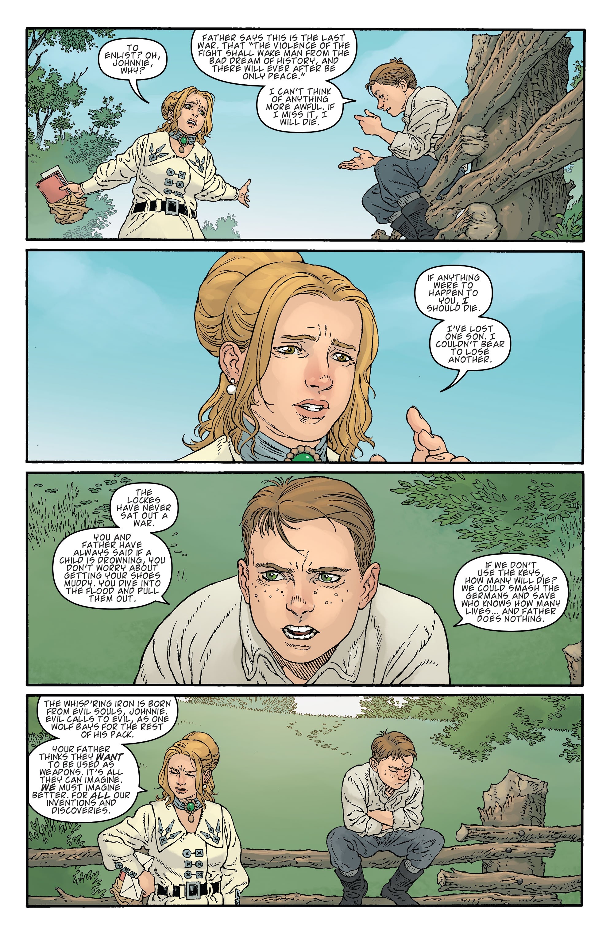 Read online Locke & Key: ...In Pale Battalions Go… comic -  Issue #1 - 13