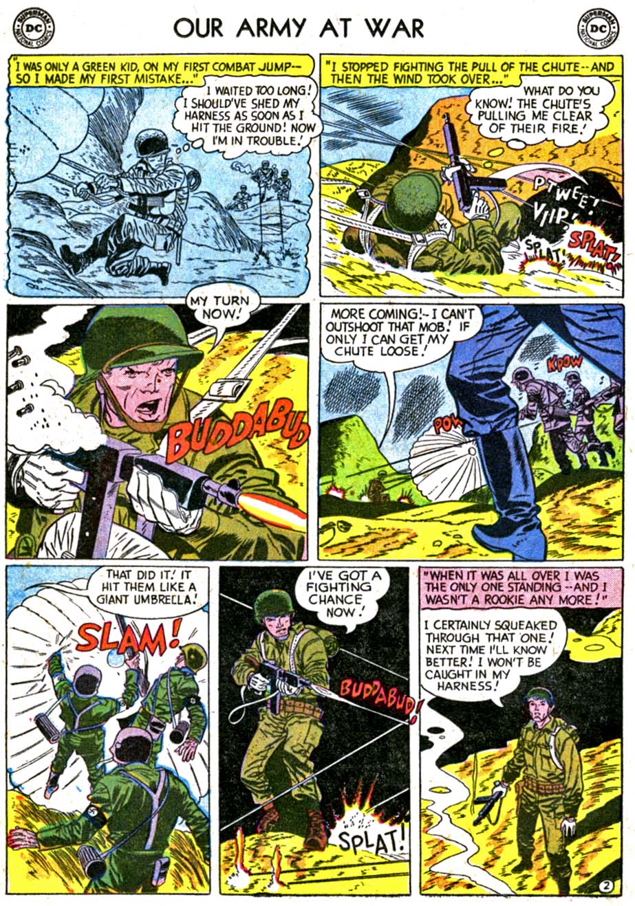 Read online Our Army at War (1952) comic -  Issue #36 - 20
