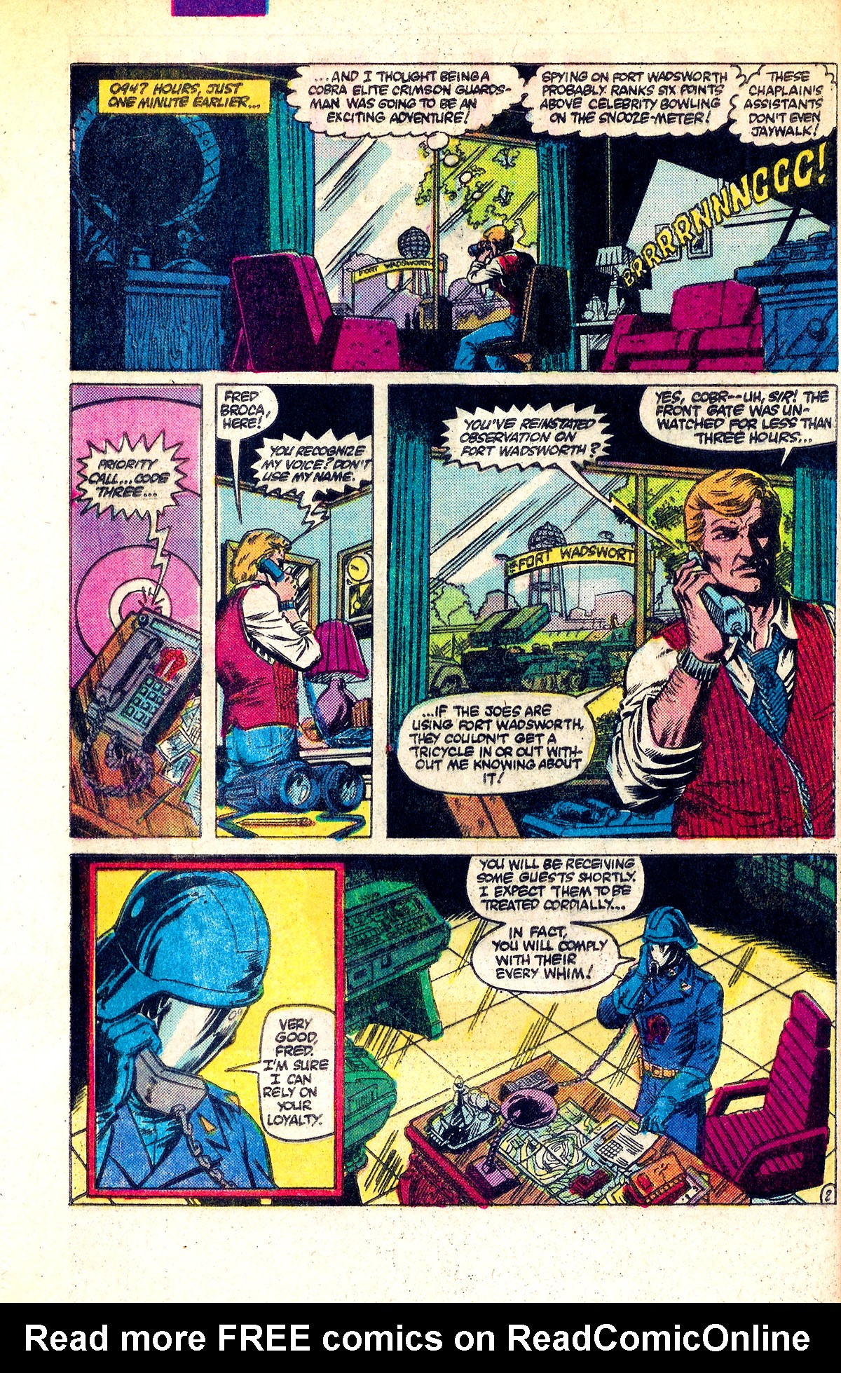 Read online G.I. Joe: A Real American Hero comic -  Issue #31 - 3