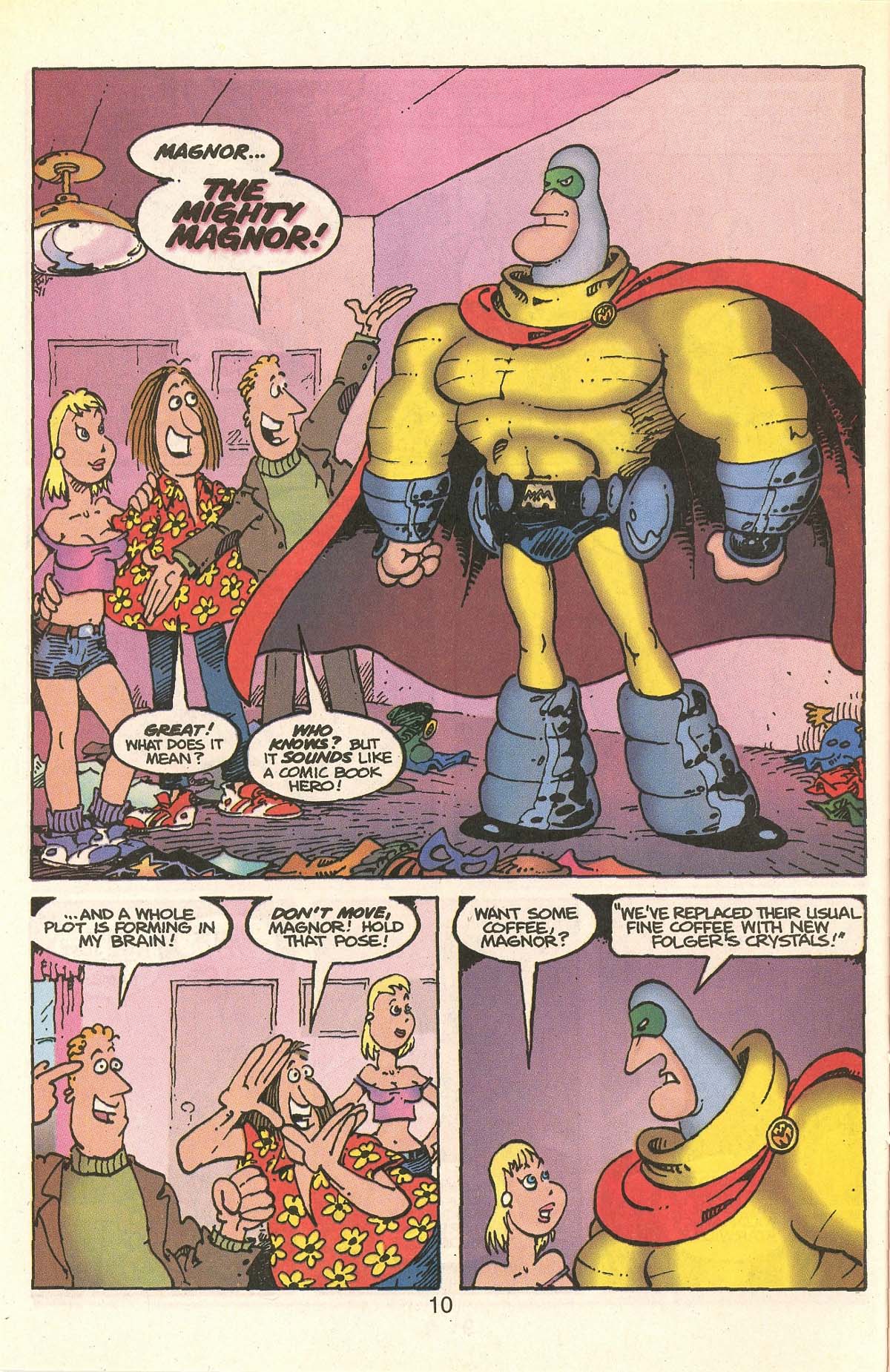 Read online The Mighty Magnor comic -  Issue #1 - 12