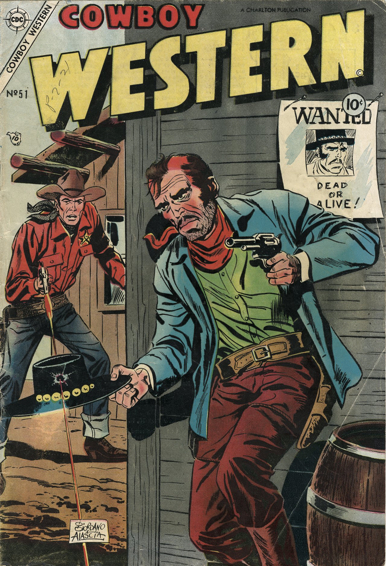 Read online Cowboy Western comic -  Issue #51 - 1