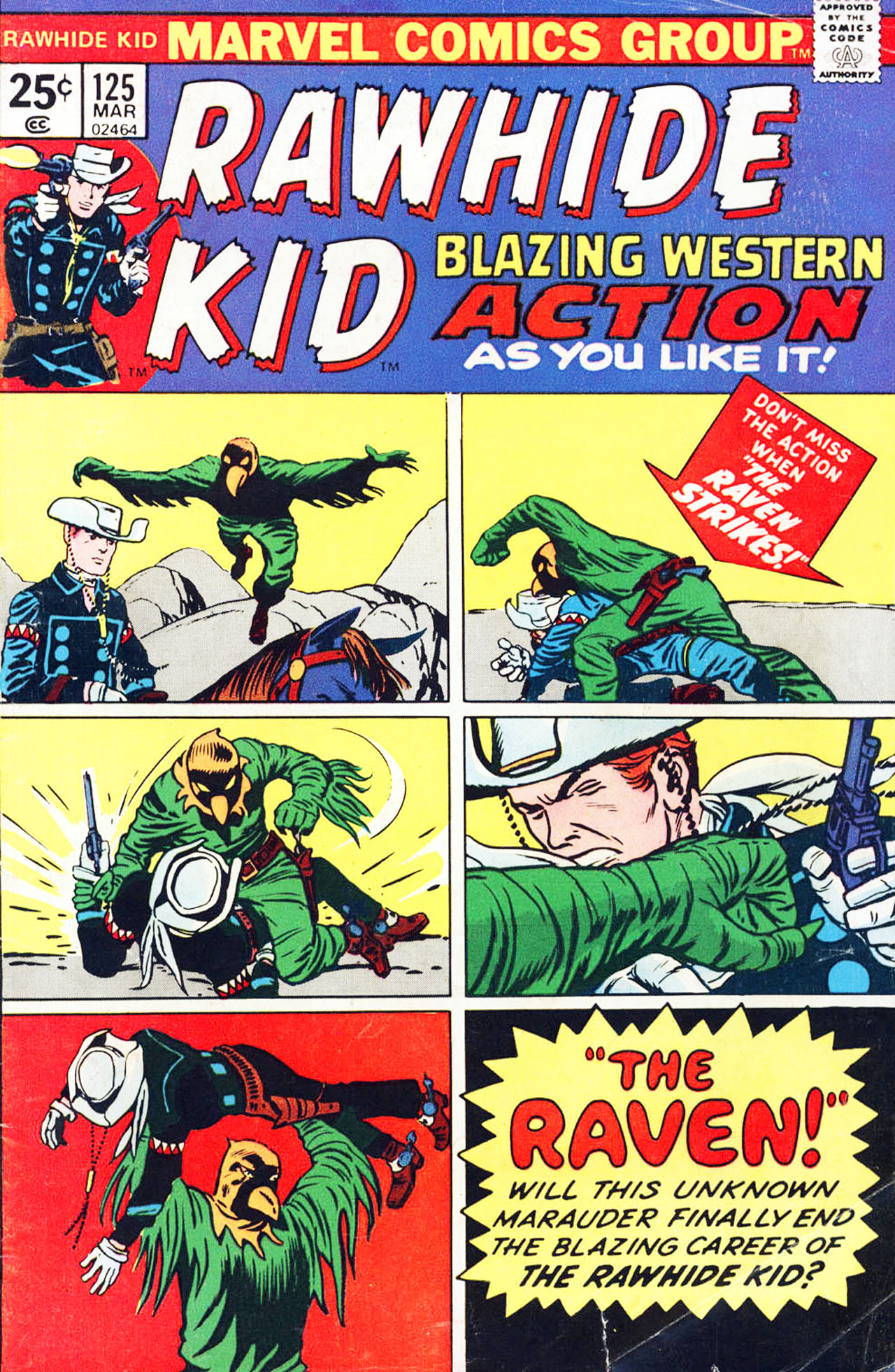 Read online The Rawhide Kid comic -  Issue #125 - 1