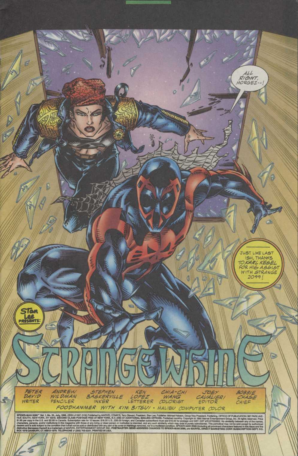 Read online Spider-Man 2099 (1992) comic -  Issue #33 - 2