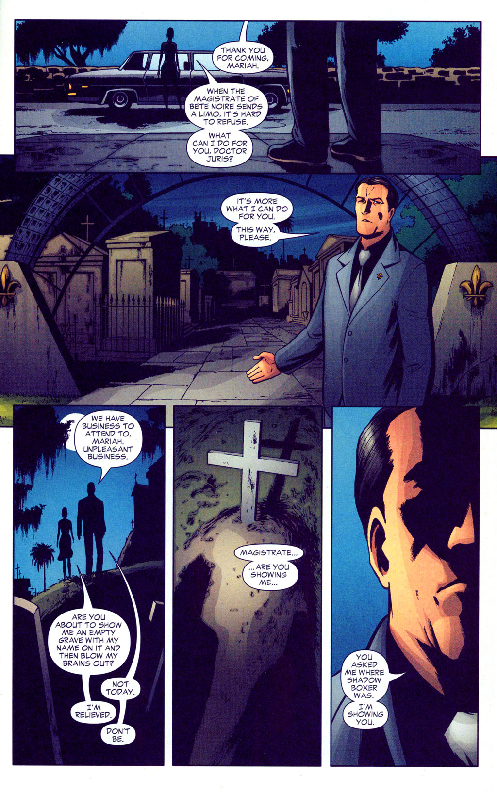 Read online Fallen Angel (2003) comic -  Issue #20 - 2