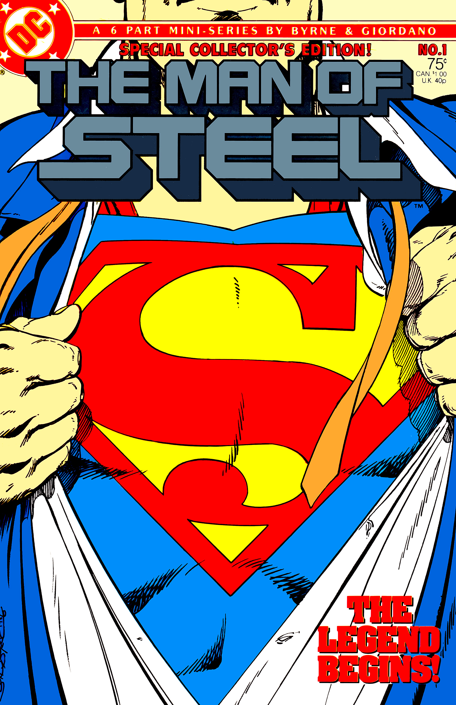 Read online The Man of Steel comic -  Issue #1 - 2