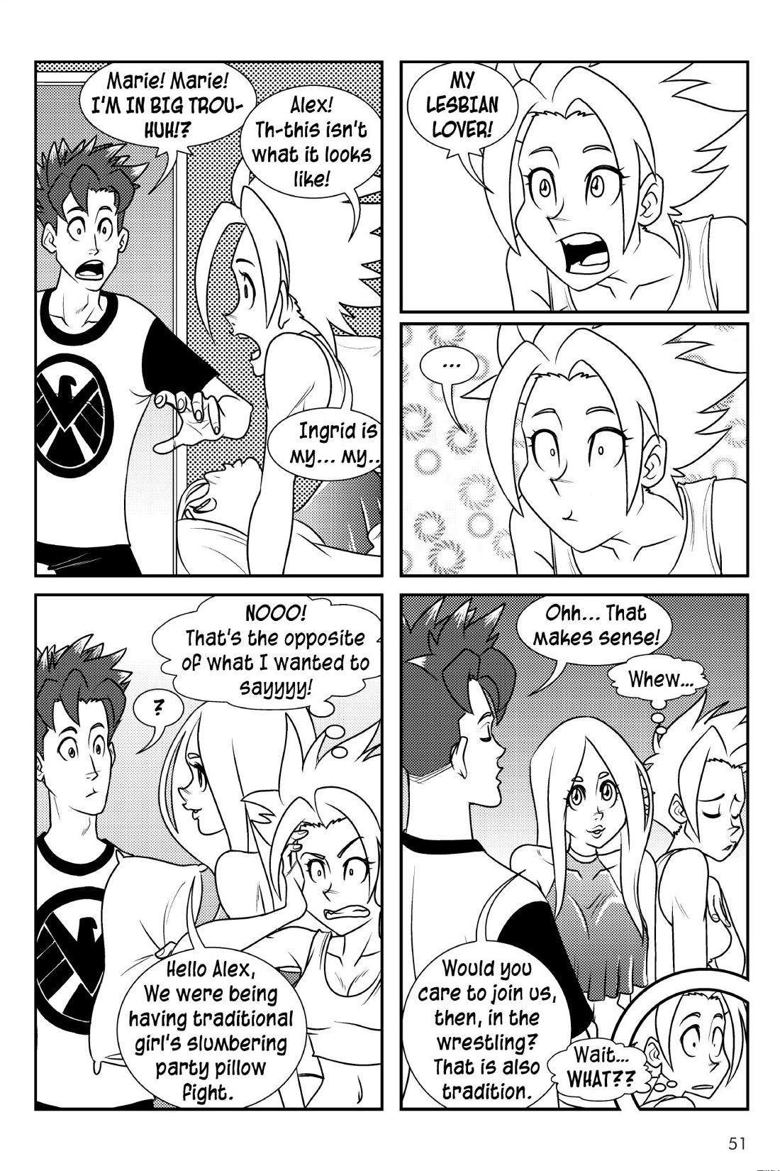 Read online Sandra On The Rocks comic -  Issue # TPB 3 (Part 1) - 52