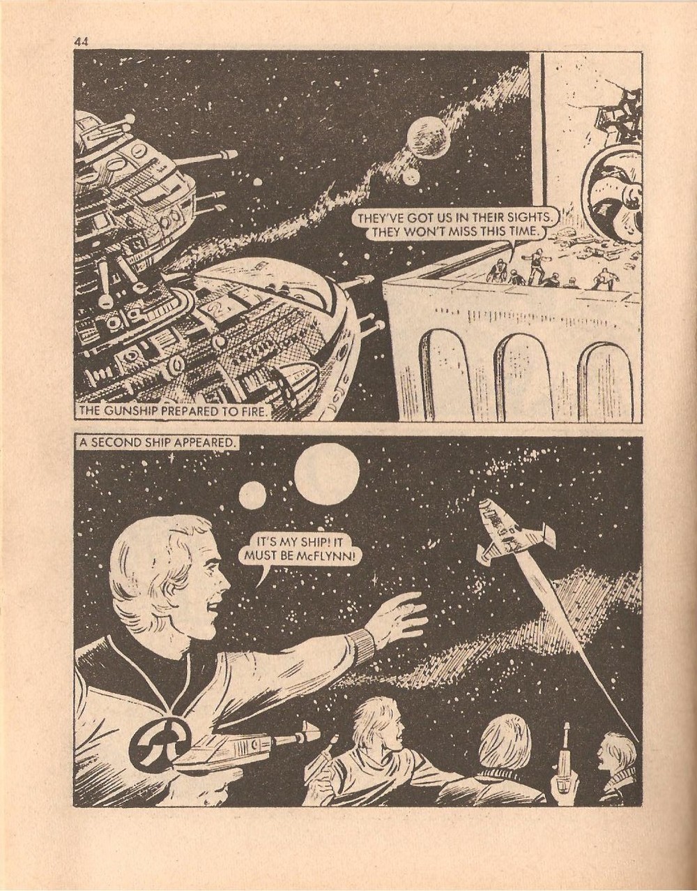 Read online Starblazer comic -  Issue #23 - 44