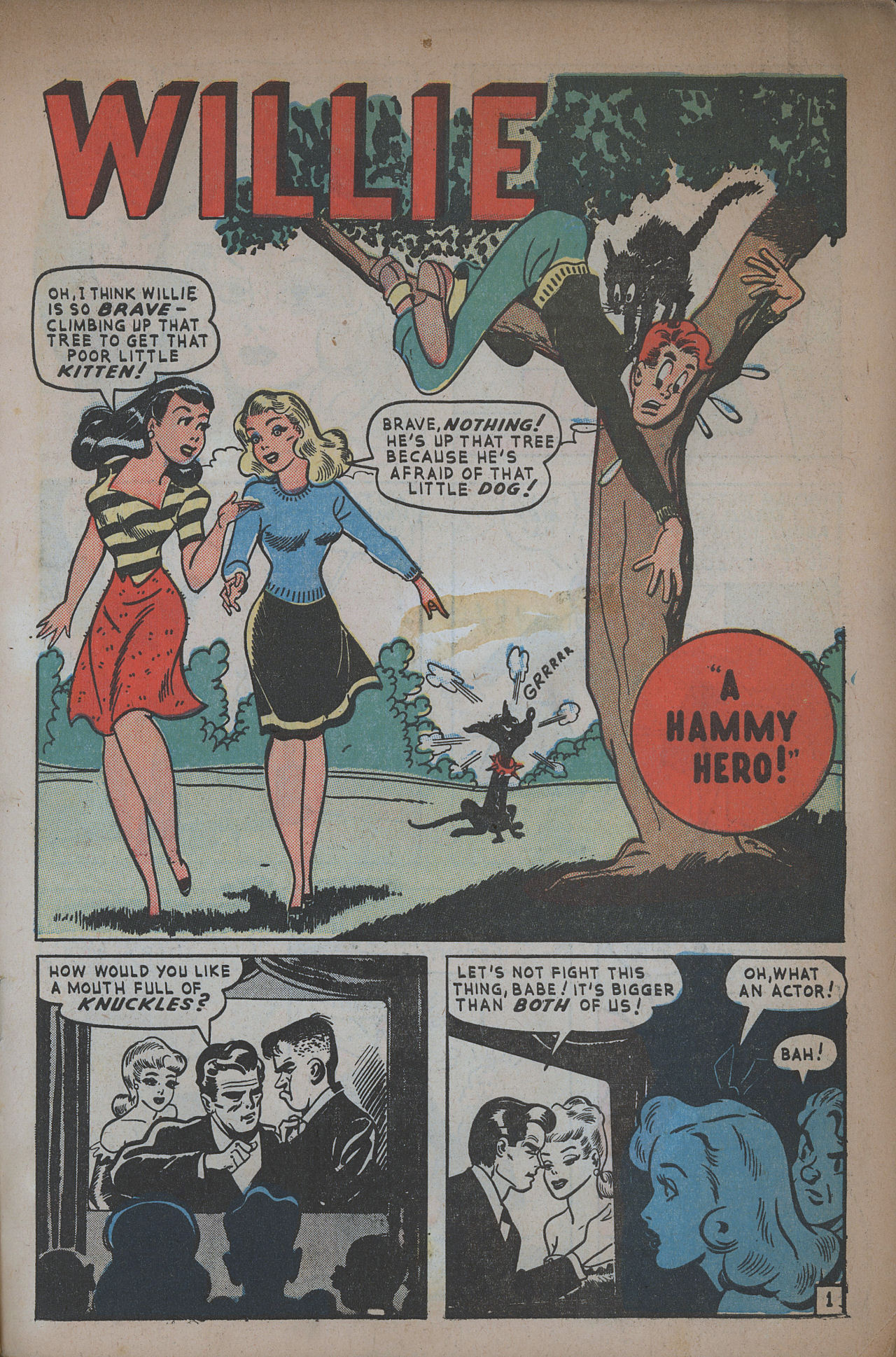 Read online Willie Comics (1946) comic -  Issue #13 - 3