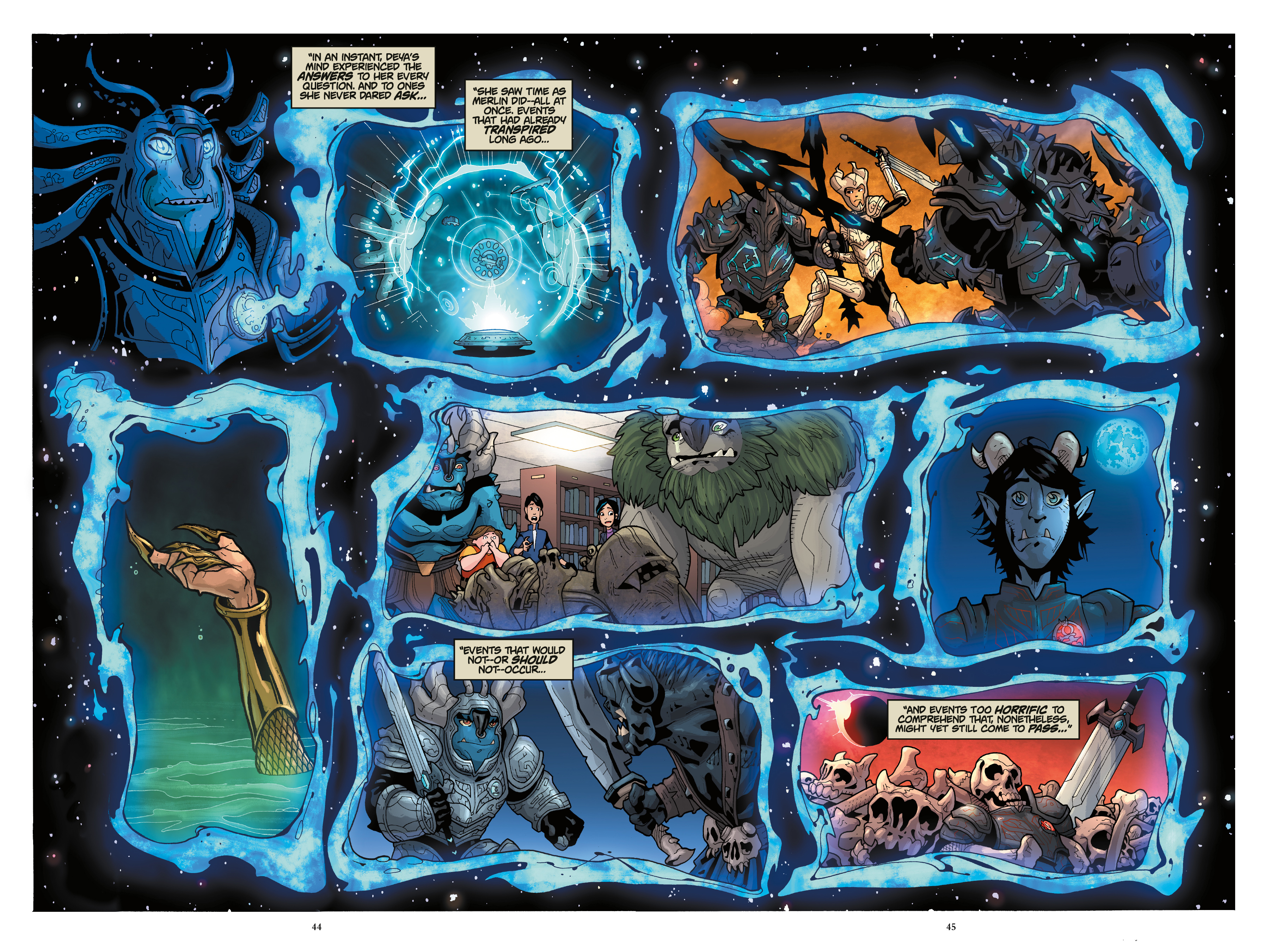 Read online Trollhunters: Tales of Arcadia-The Felled comic -  Issue # TPB - 45