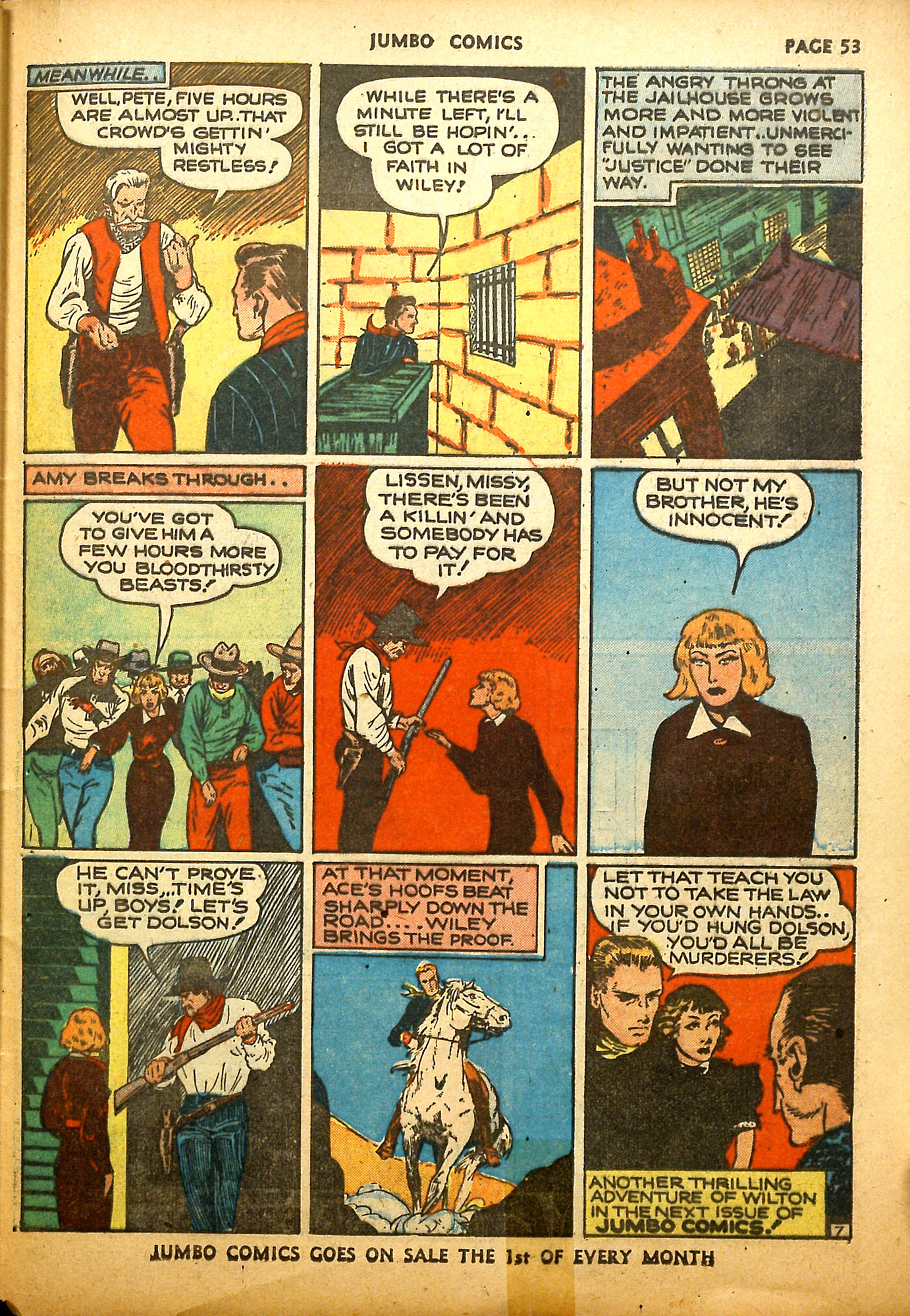 Read online Jumbo Comics comic -  Issue #23 - 55