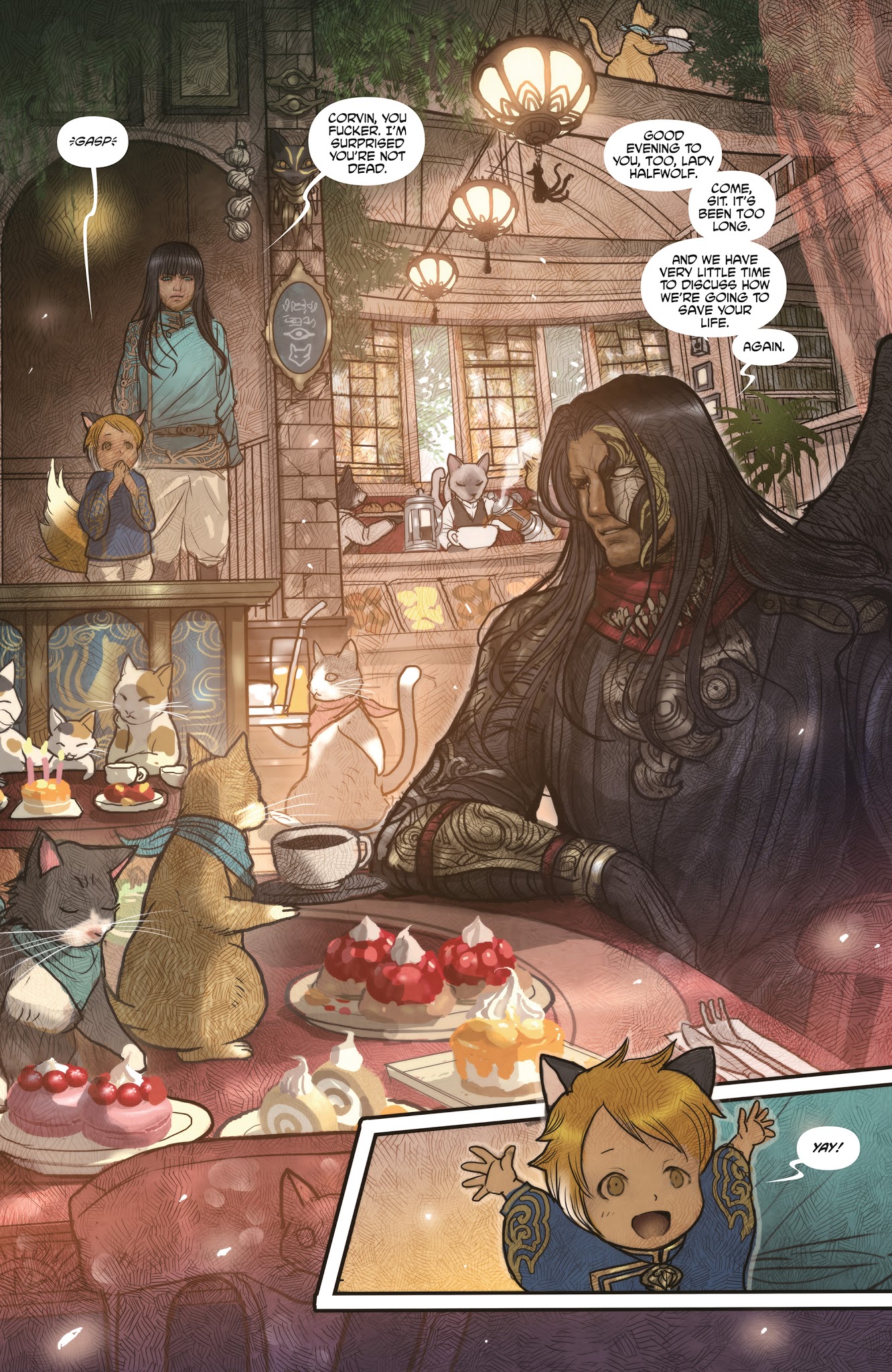 Read online Monstress comic -  Issue #13 - 17