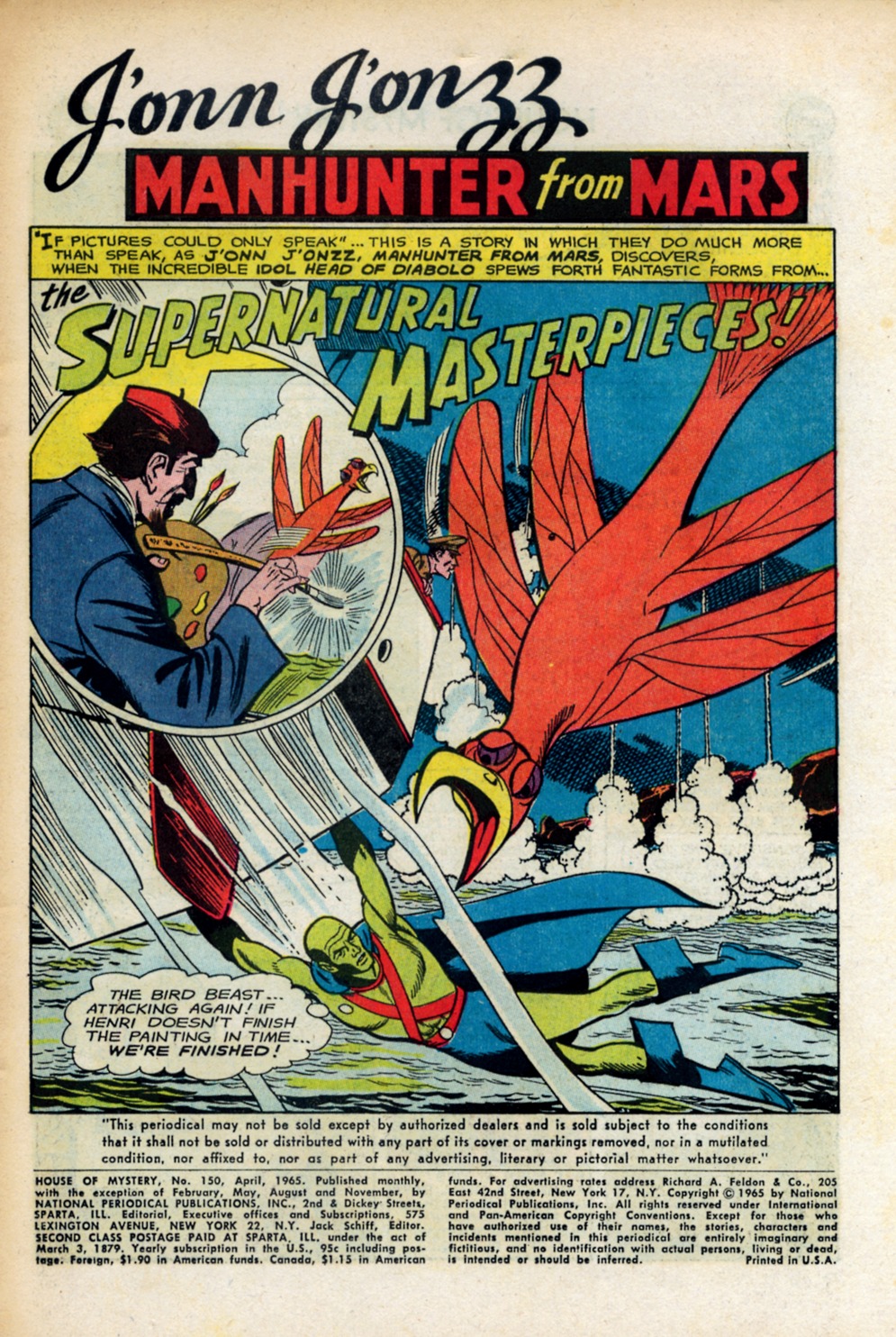 Read online House of Mystery (1951) comic -  Issue #150 - 3